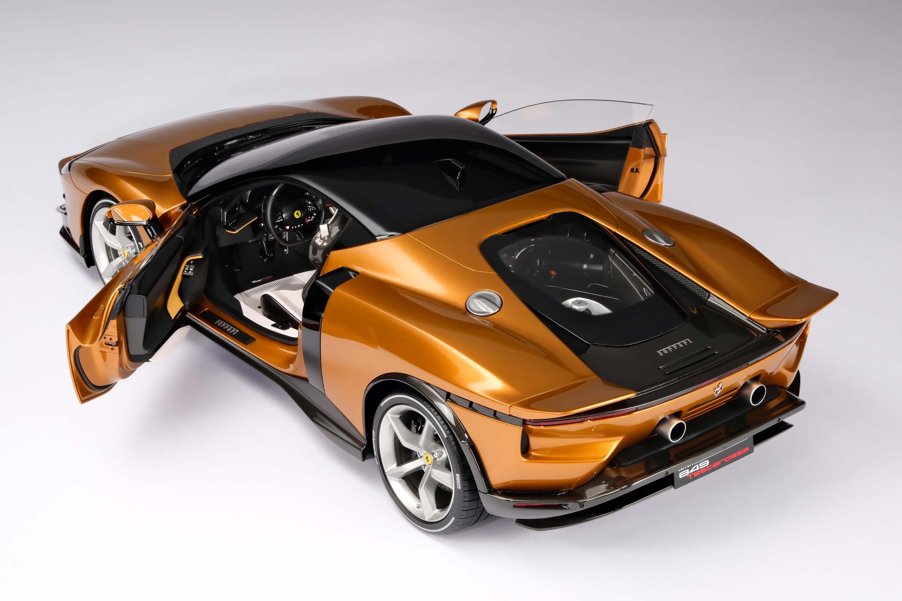 Amalgam 1:8 scale Ferrari 849 Testarossa Coupe and Spider various colours