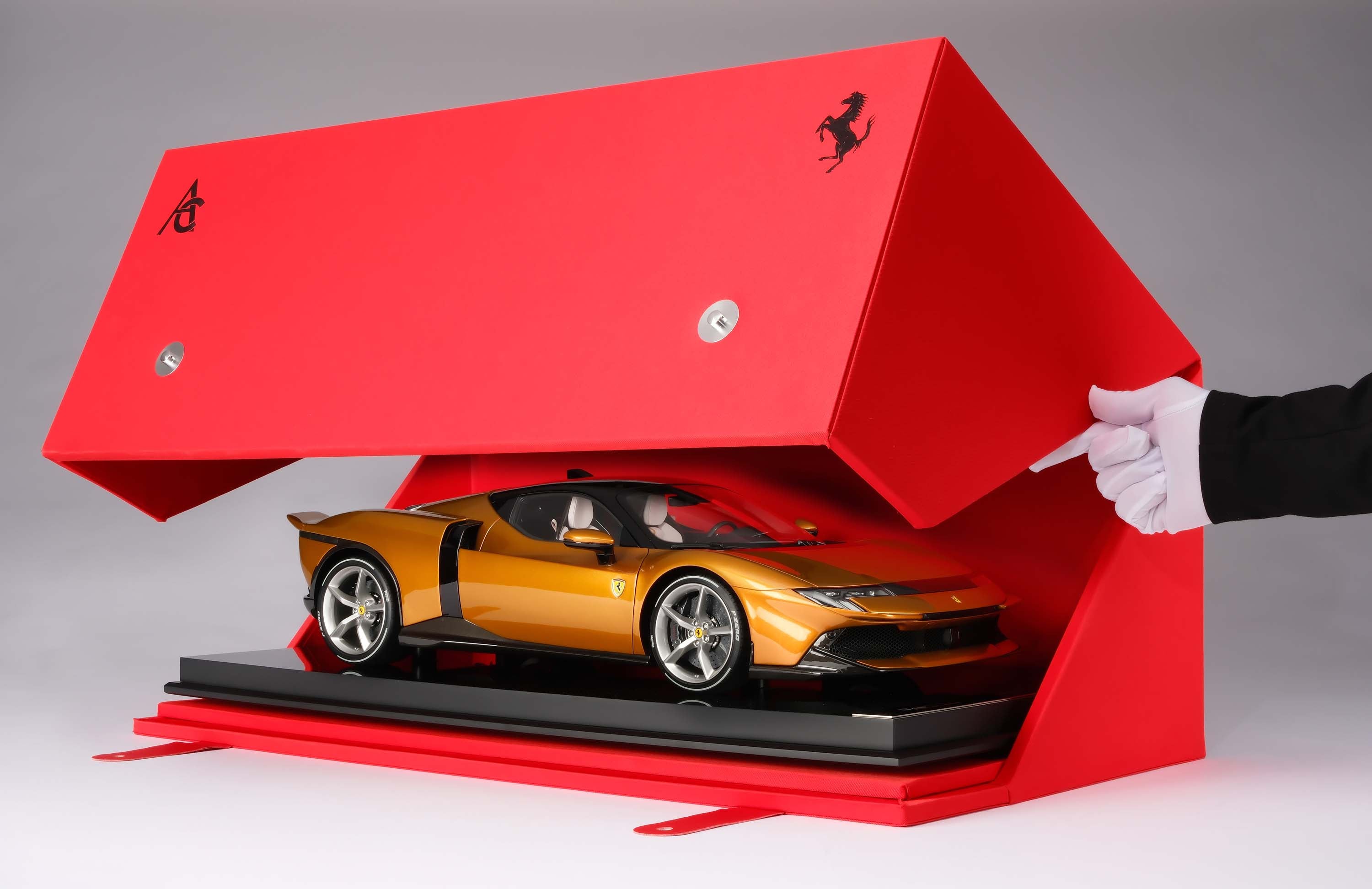 Amalgam 1:8 scale Ferrari 849 Testarossa Coupe and Spider various colours