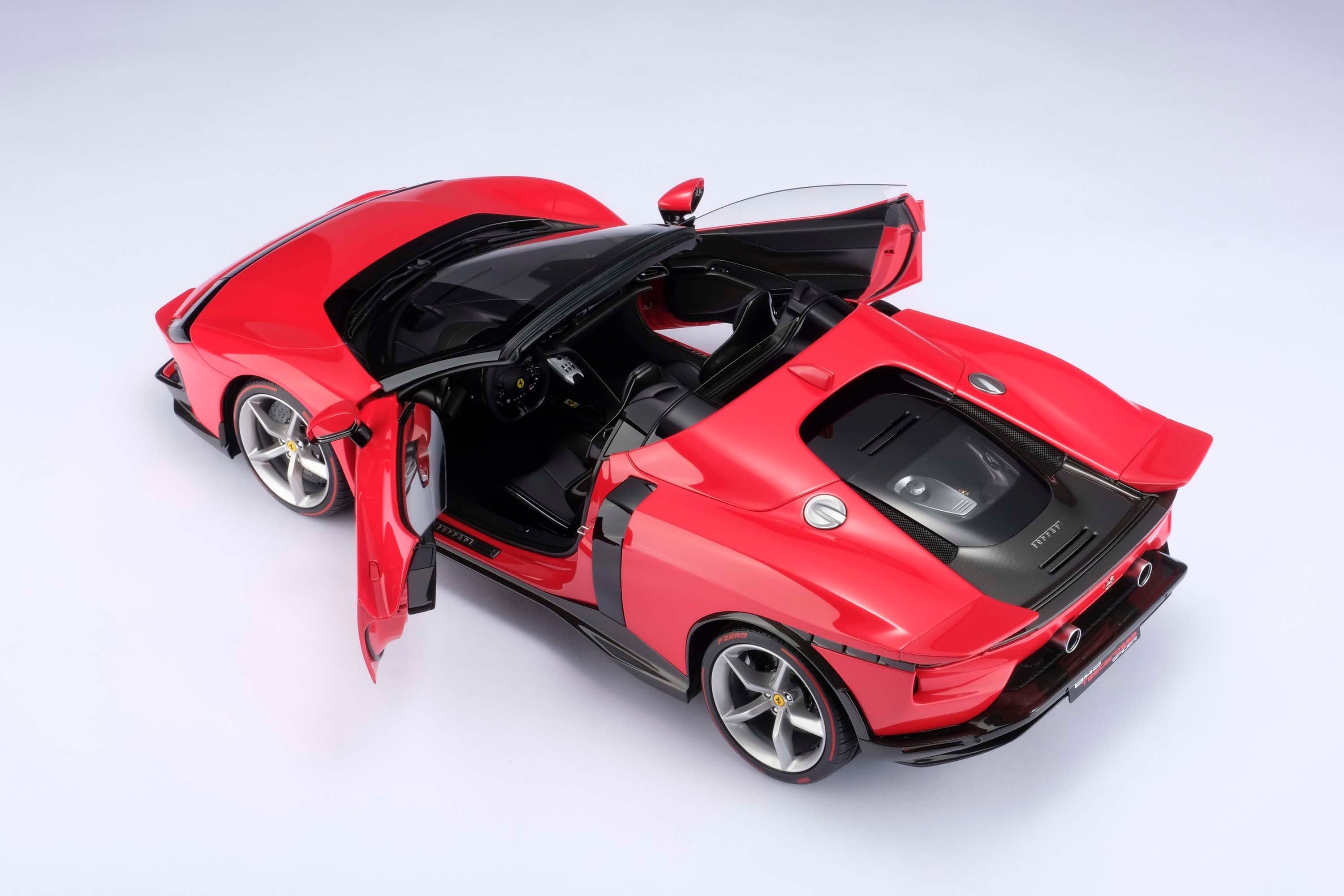 Amalgam 1:8 scale Ferrari 849 Testarossa Coupe and Spider various colours