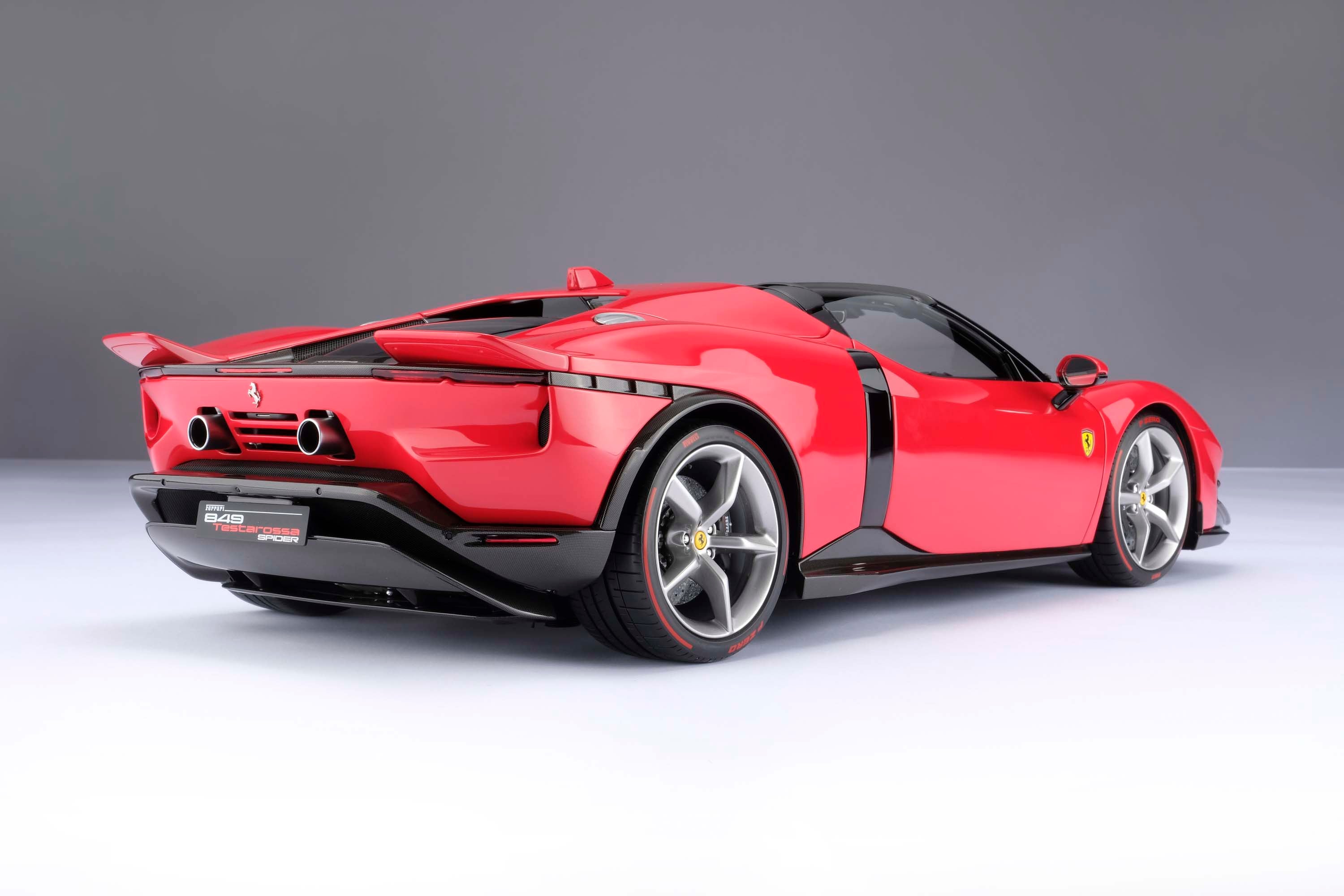 Amalgam 1:8 scale Ferrari 849 Testarossa Coupe and Spider various colours