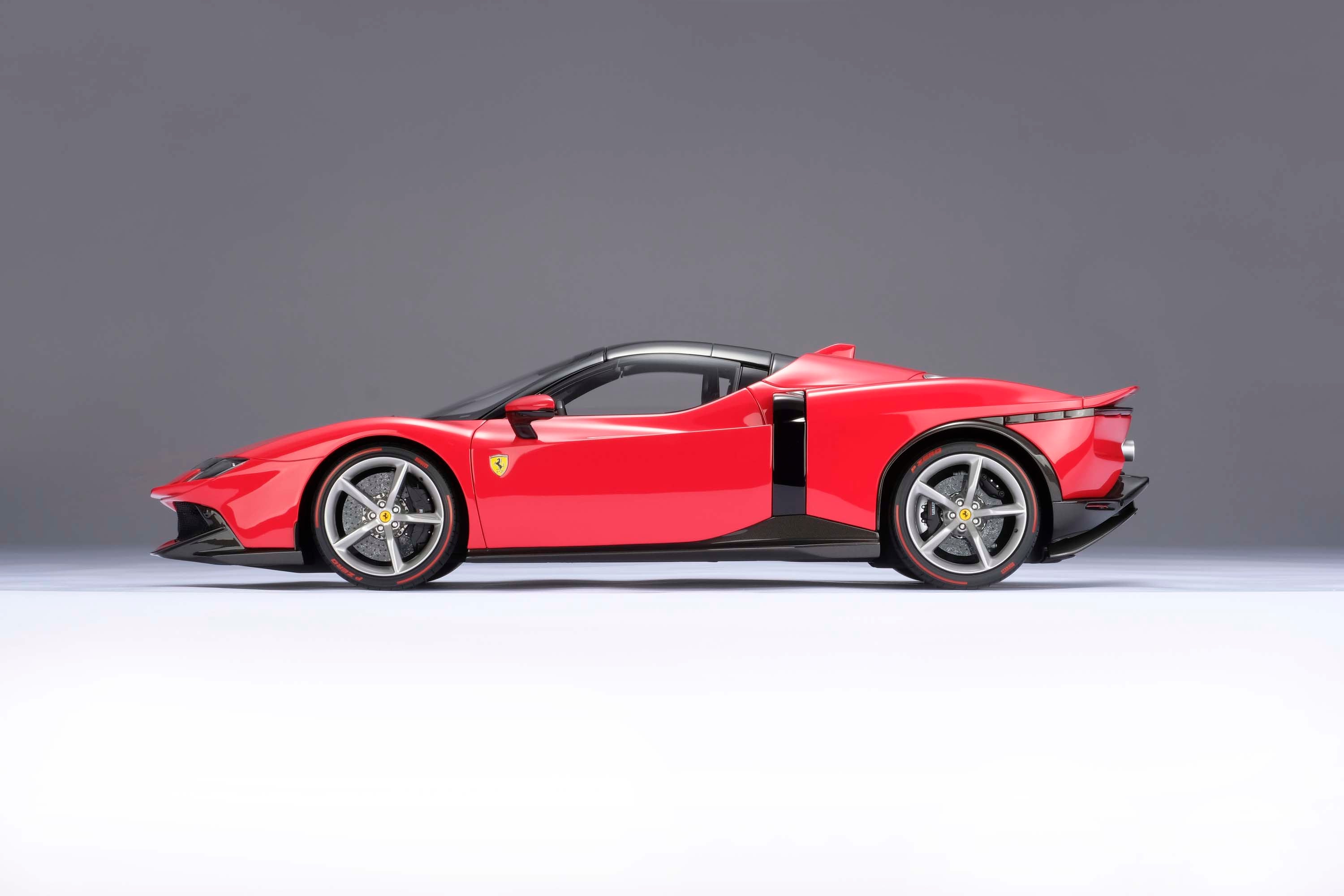 Amalgam 1:8 scale Ferrari 849 Testarossa Coupe and Spider various colours