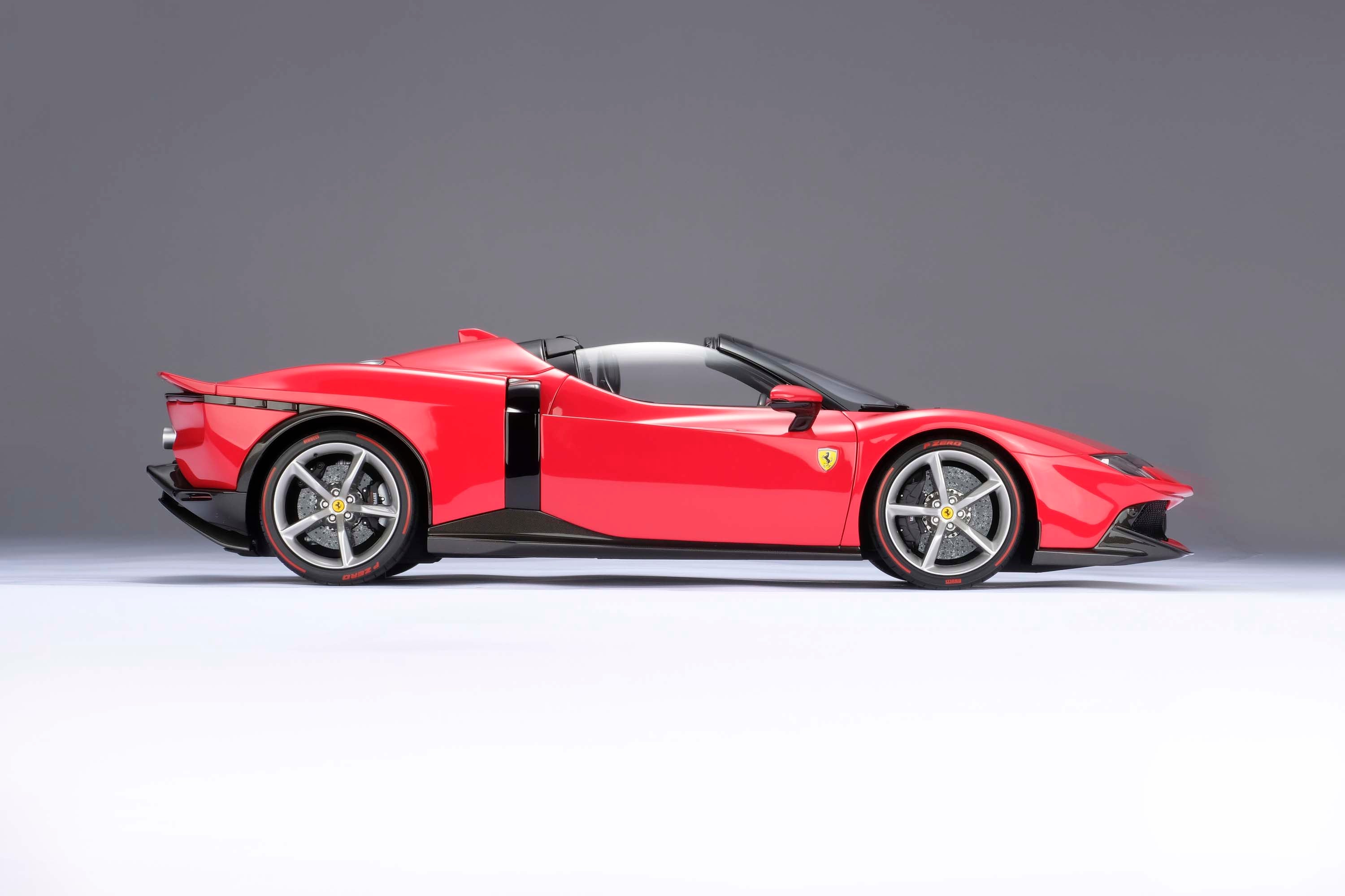 Amalgam 1:8 scale Ferrari 849 Testarossa Coupe and Spider various colours