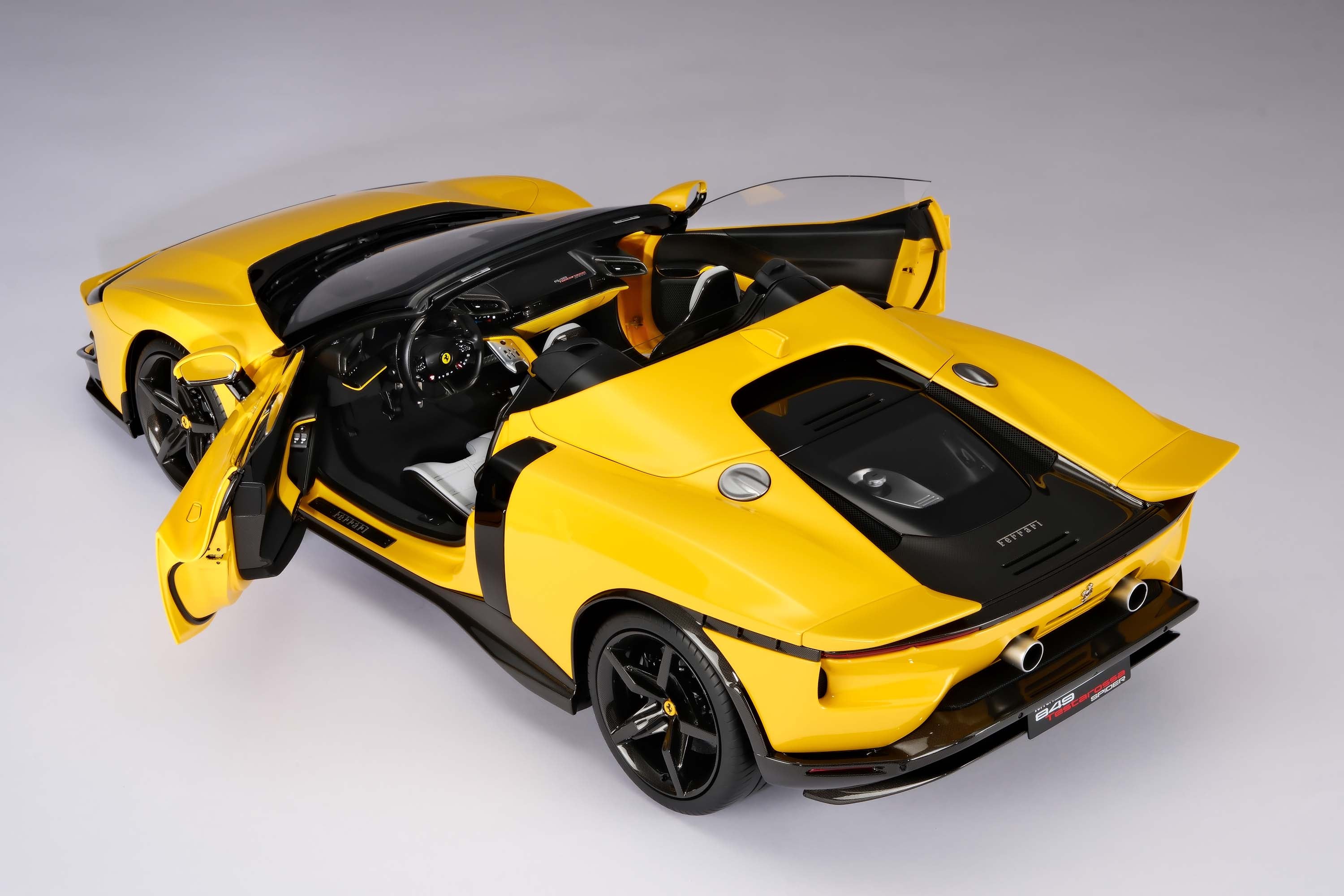 Amalgam 1:8 scale Ferrari 849 Testarossa Coupe and Spider various colours