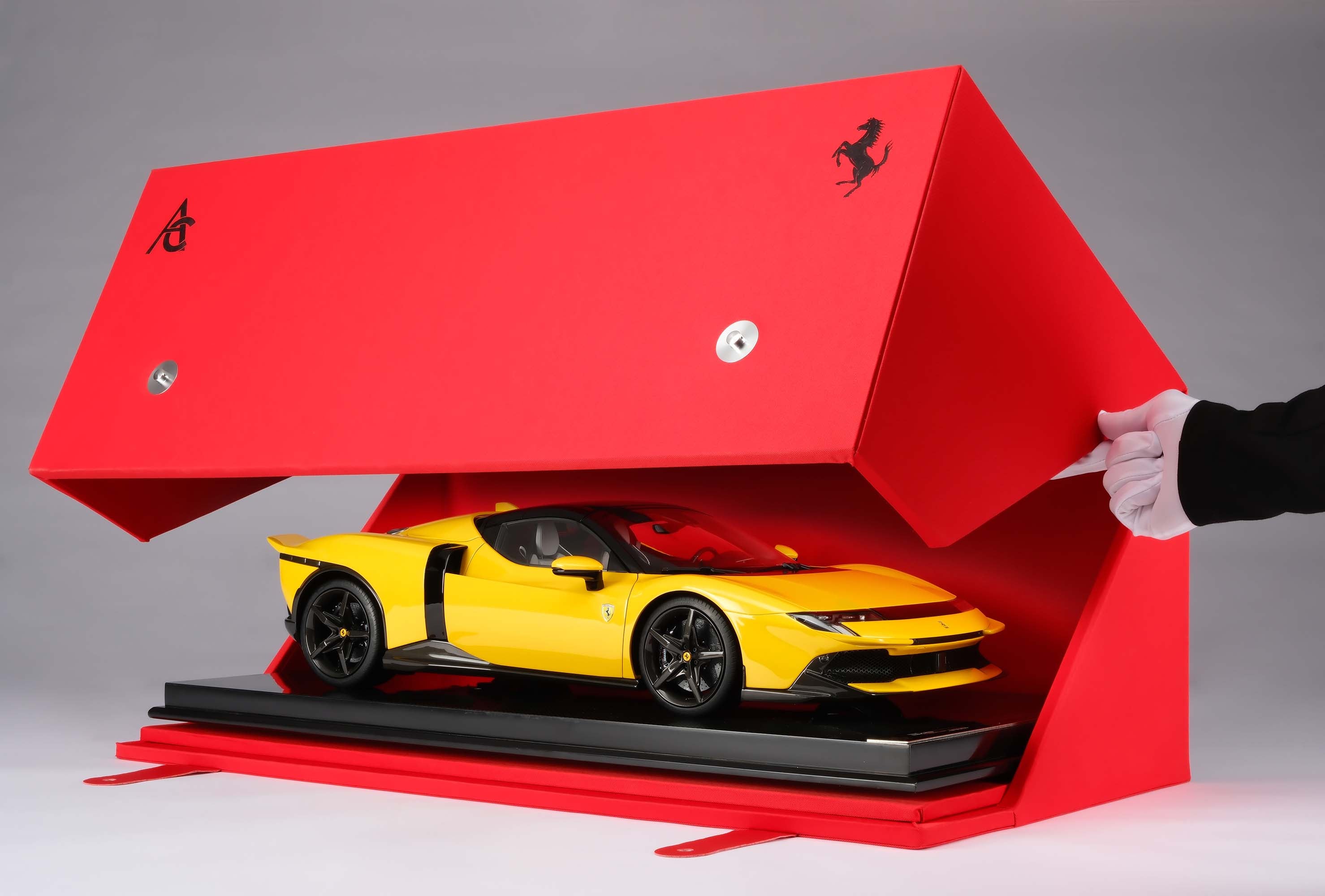 Amalgam 1:8 scale Ferrari 849 Testarossa Coupe and Spider various colours