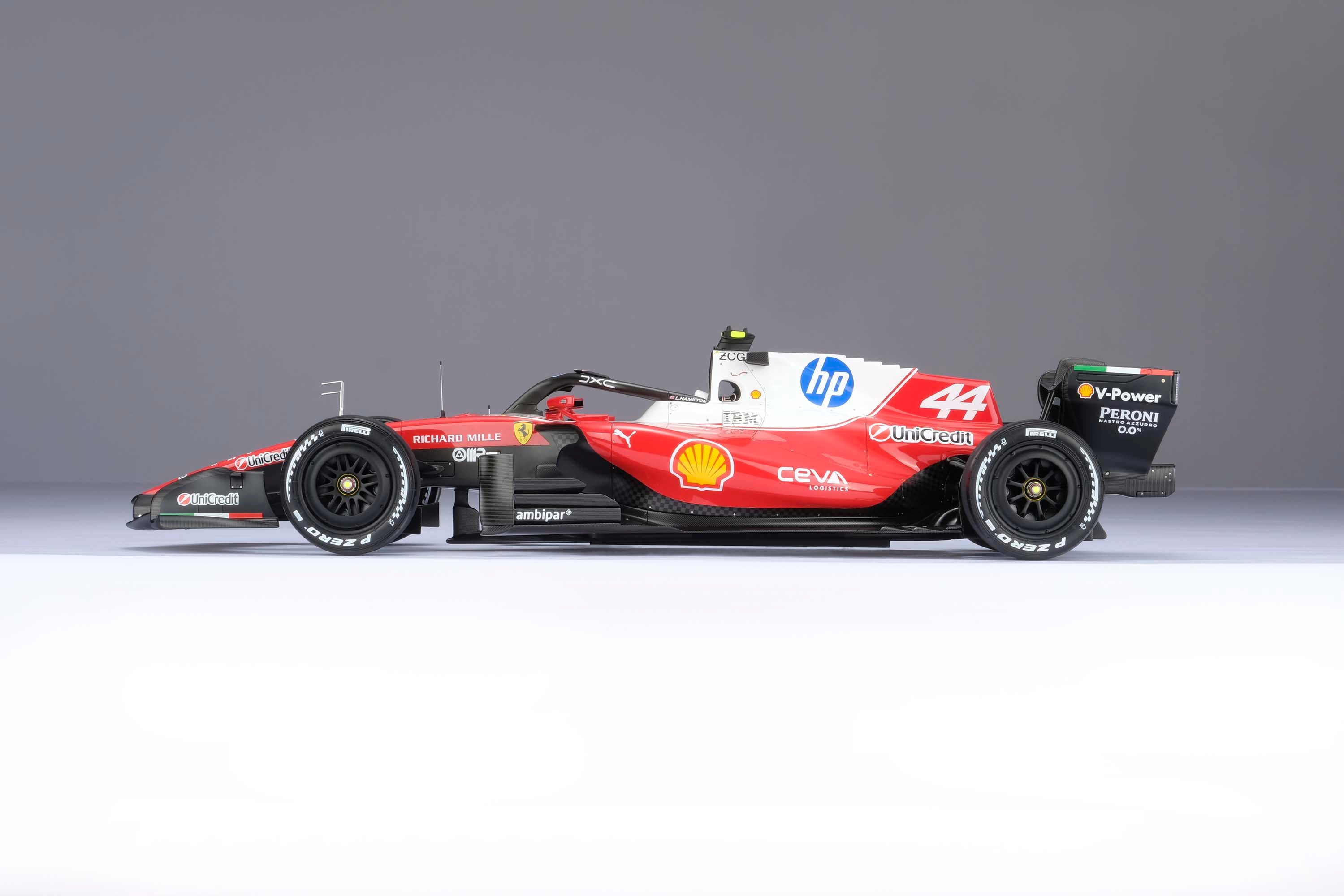 Amalgam 1:8 scale Ferrari SF-26 #44 Hamilton or #16 LeClerc