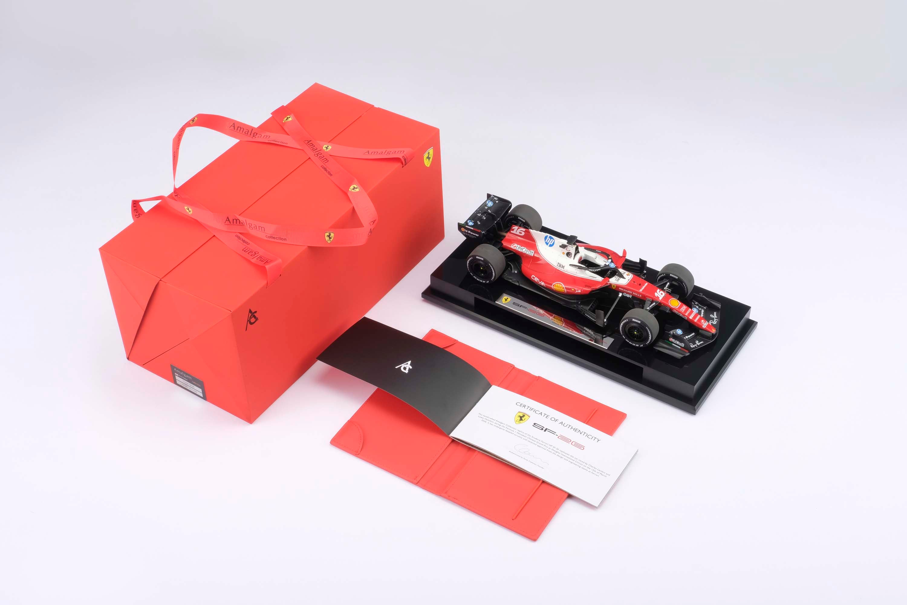 Amalgam 1:18 scale Ferrari SF-26 #44 Hamilton or #16 LeClerc