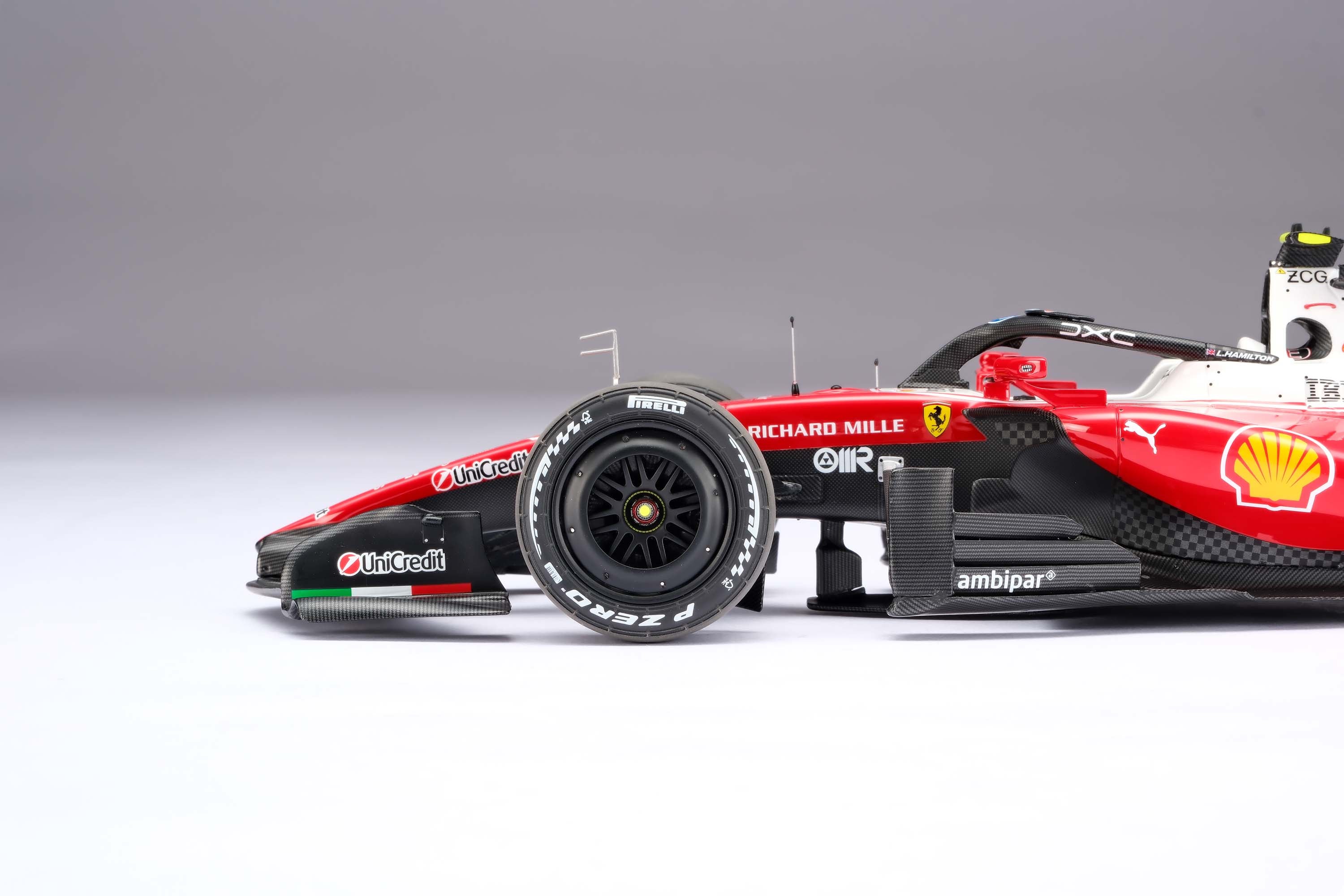 Amalgam 1:18 scale Ferrari SF-26 #44 Hamilton 1st Ferrari win