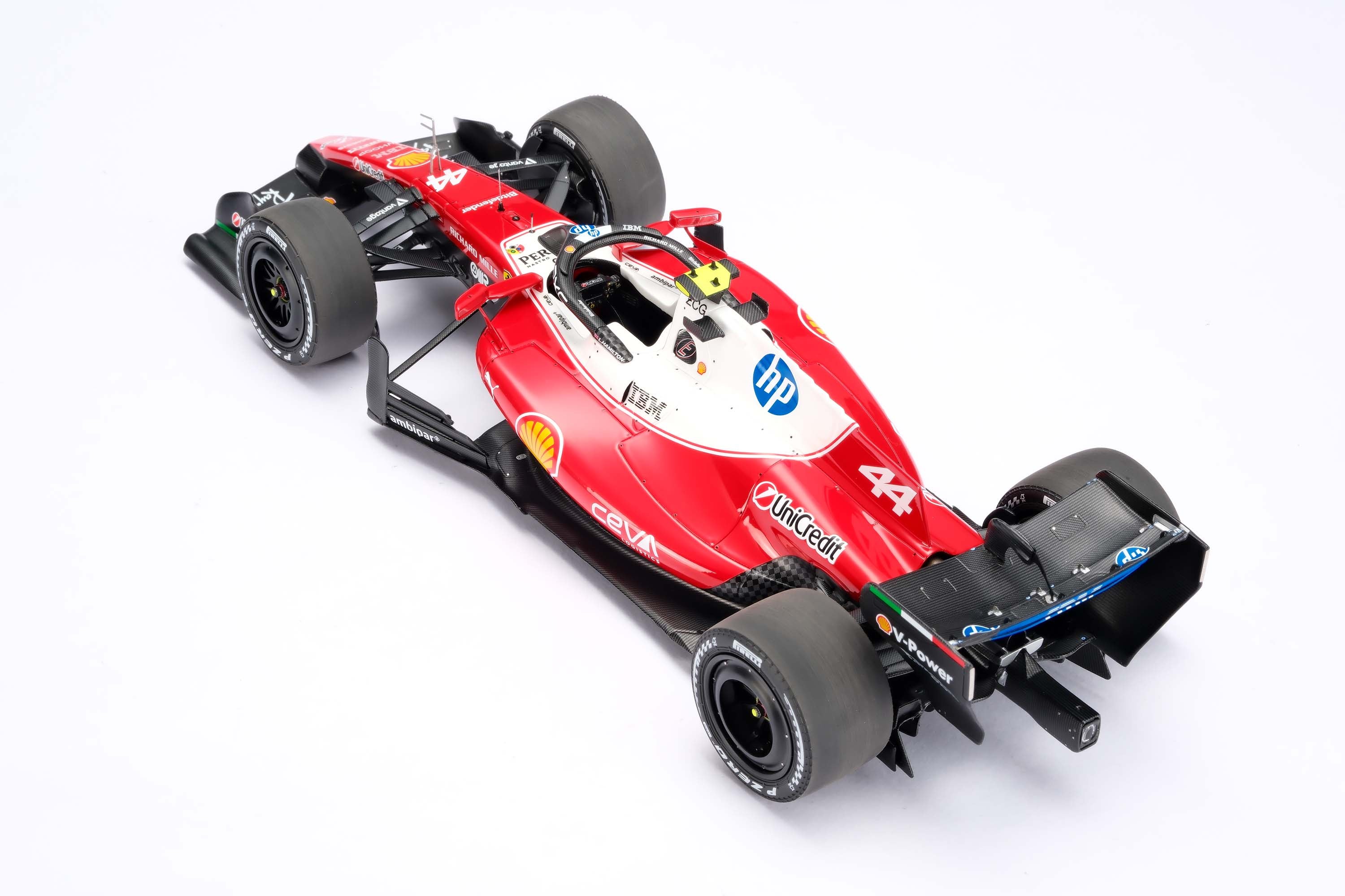 Amalgam 1:18 scale Ferrari SF-26 #44 Hamilton 1st Ferrari win