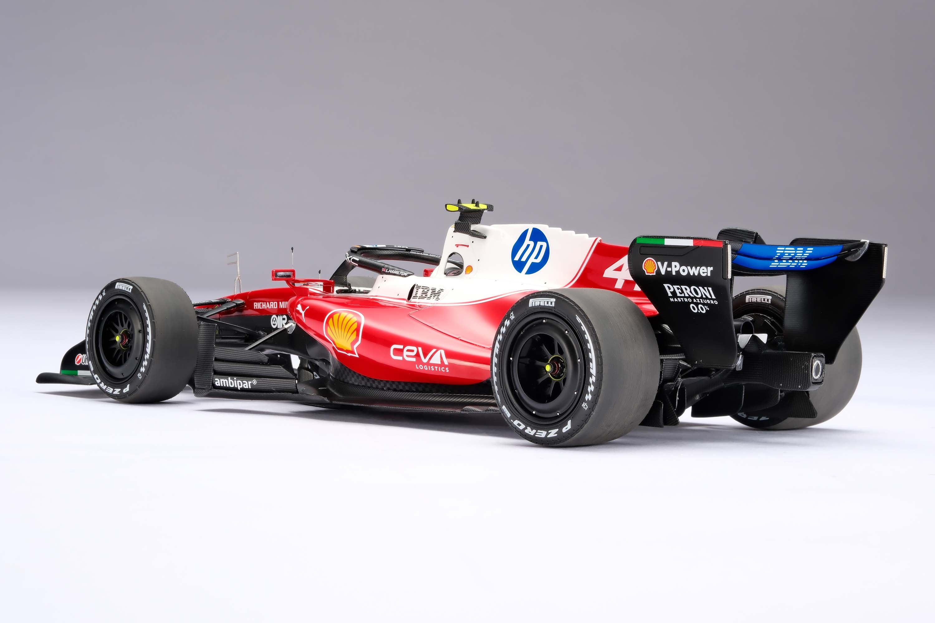 Amalgam 1:18 scale Ferrari SF-26 #44 Hamilton 1st Ferrari win
