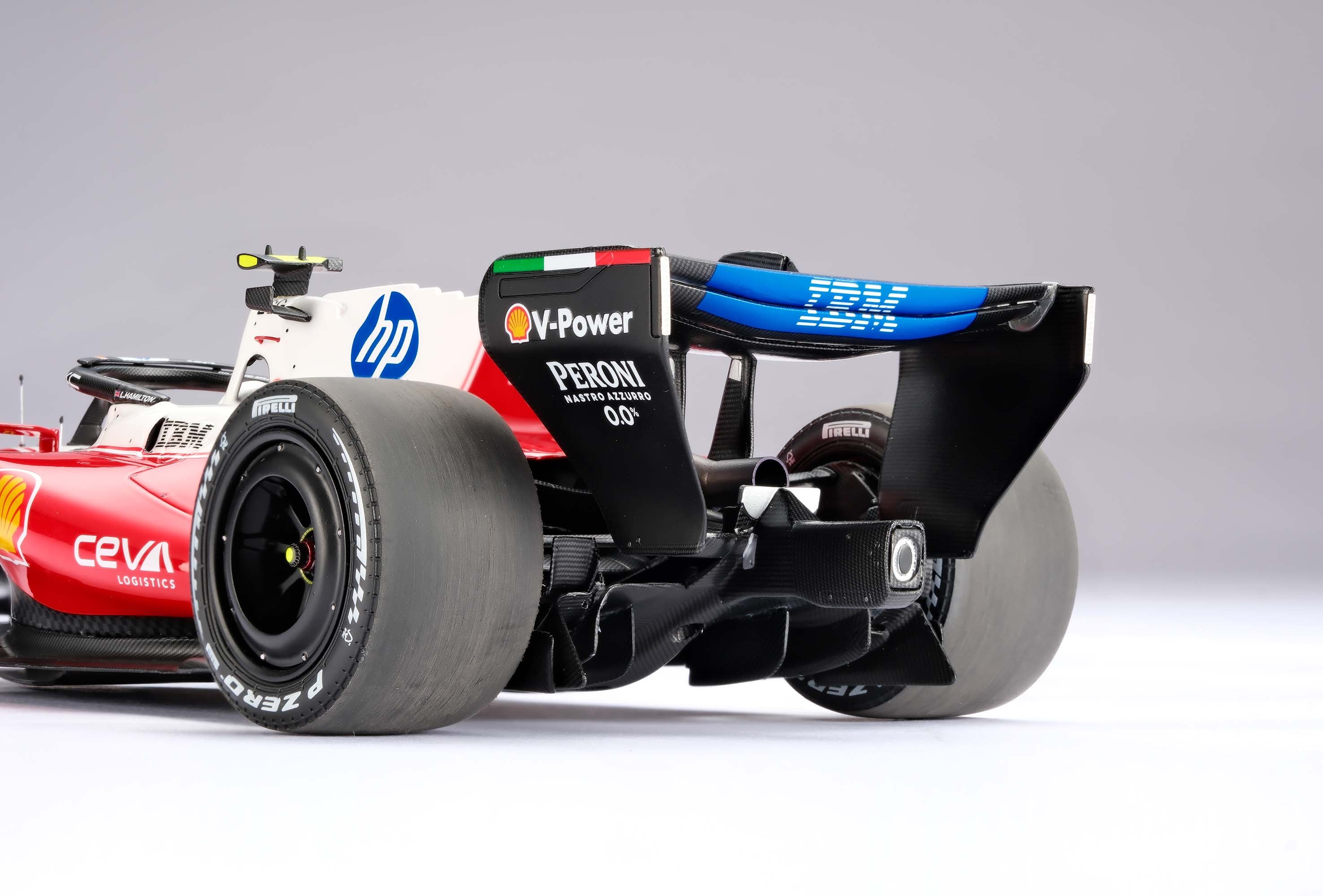 Amalgam 1:18 scale Ferrari SF-26 #44 Hamilton 1st Ferrari win