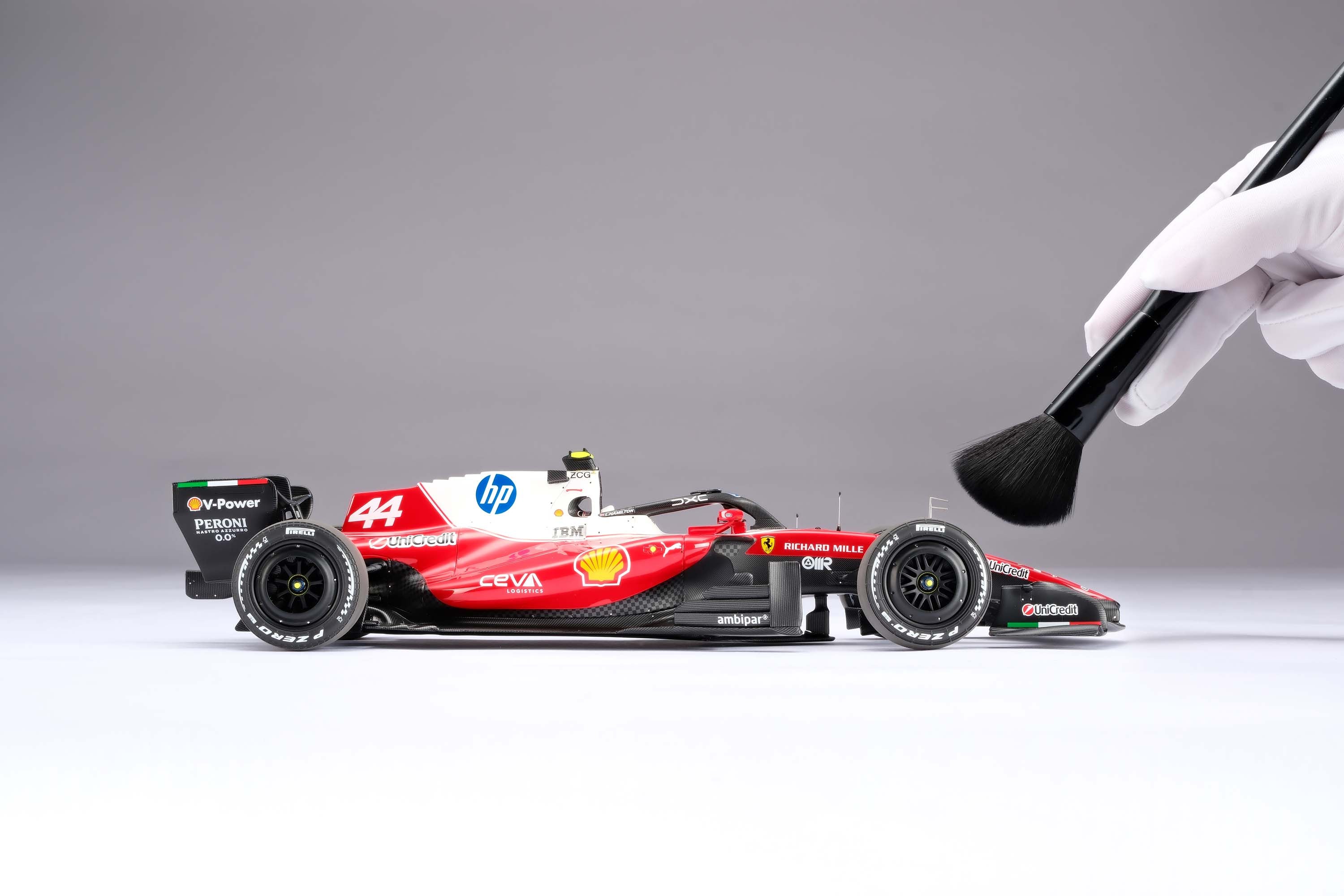 Amalgam 1:18 scale Ferrari SF-26 #44 Hamilton 1st Ferrari win