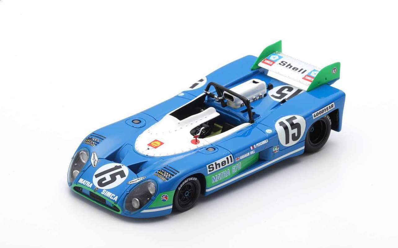 Matra Simca #15 Le Mans winner 1972 1:18 scale