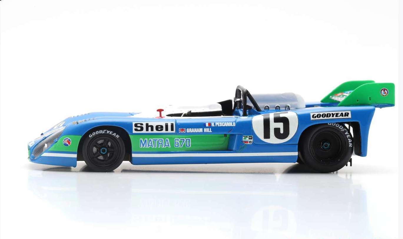 Matra Simca #15 Le Mans winner 1972 1:18 scale