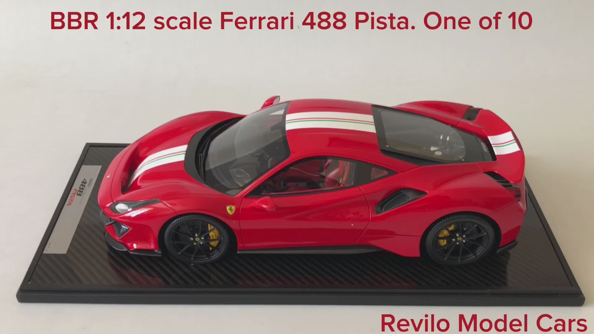 BBR Ferrari 488 Pista escala 1:12