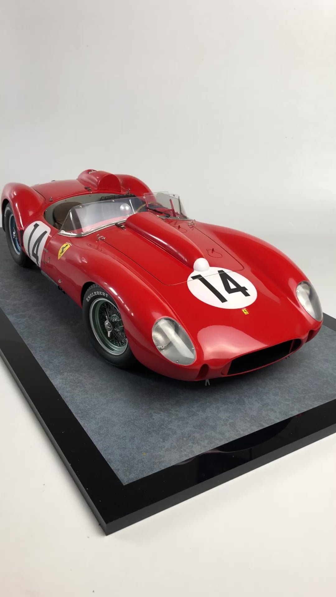 Patrice de Conto 1958 Ferrari TR58 #14 Le Mans winner