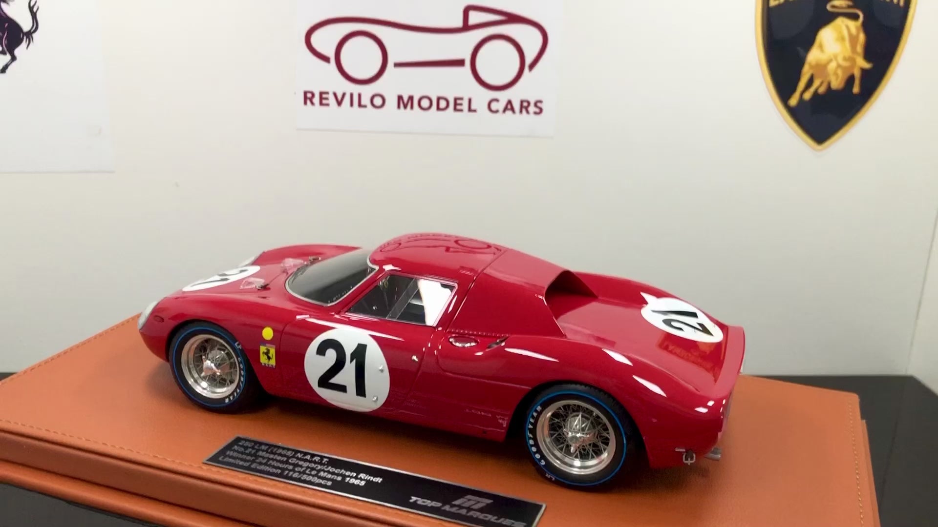 Ferrari 250 LM 1965 Le Mans winner 1:18 scale