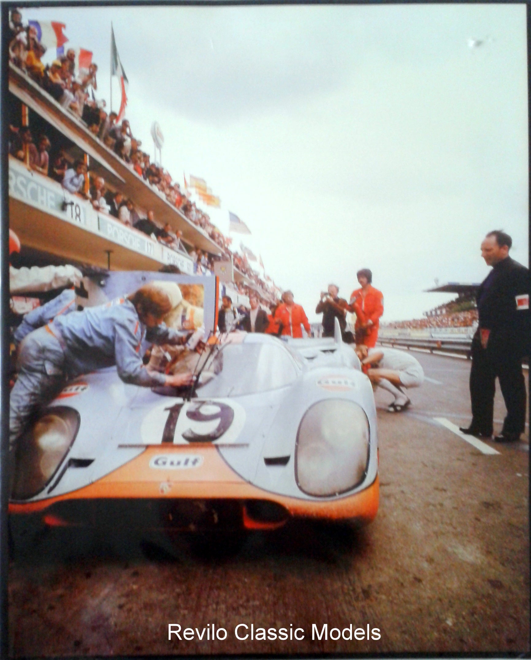 Poster 1971 Le Mans Porsche #19