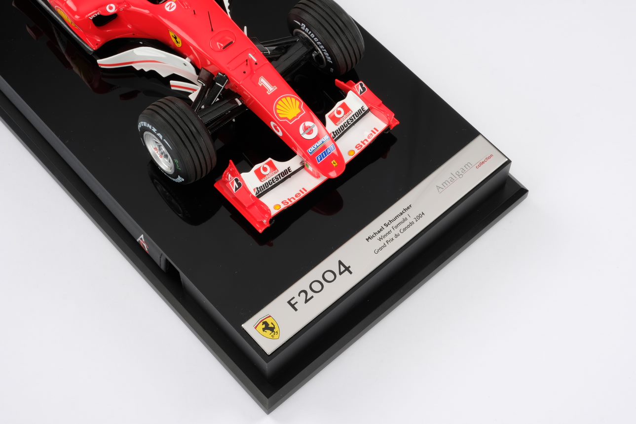 Amalgam 1:18 scale Ferrari F2004 Michael Schumacher