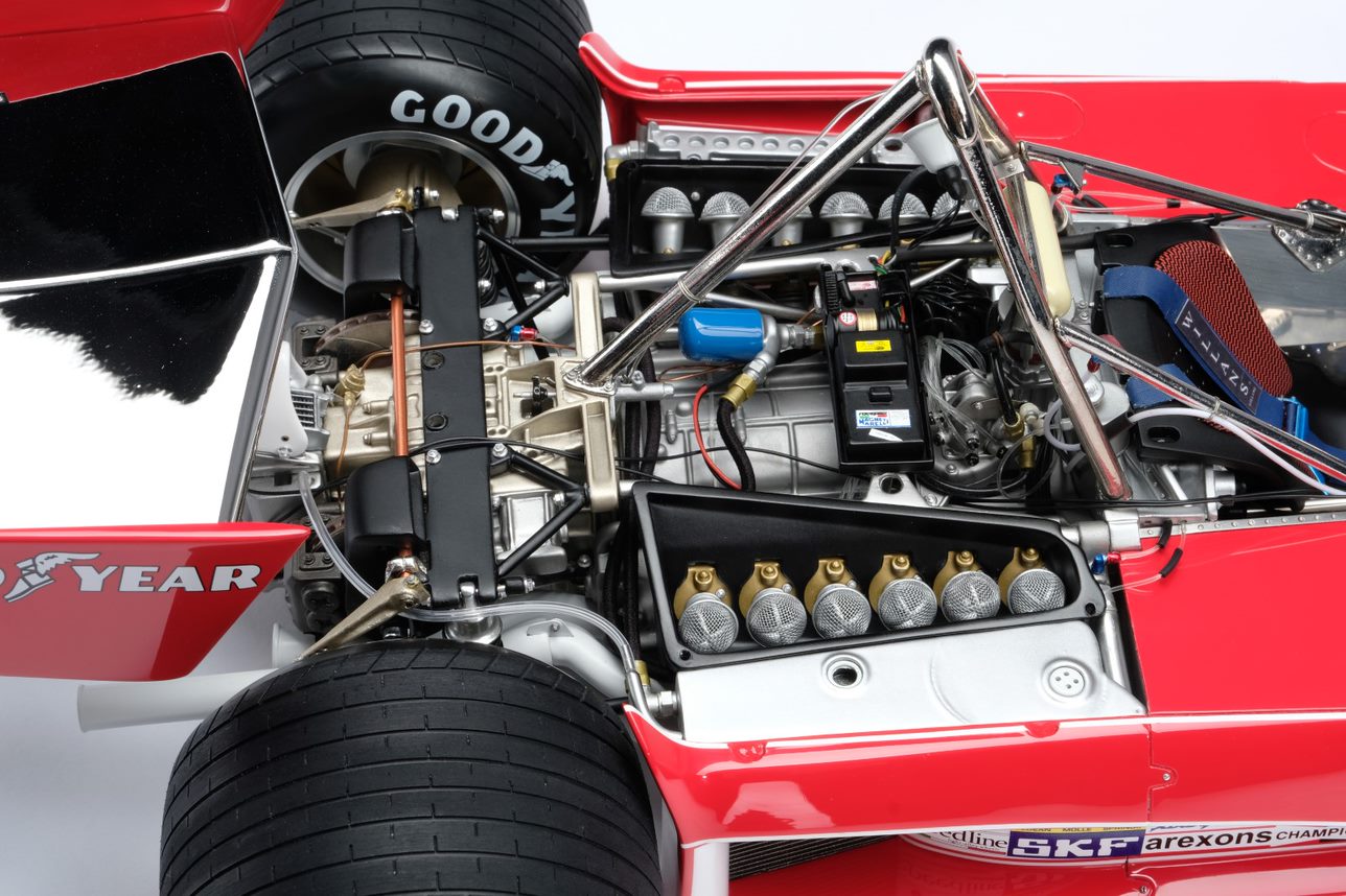 Amalgama escala 1:8 1976 Ferrari 312 T2 Niki Lauda