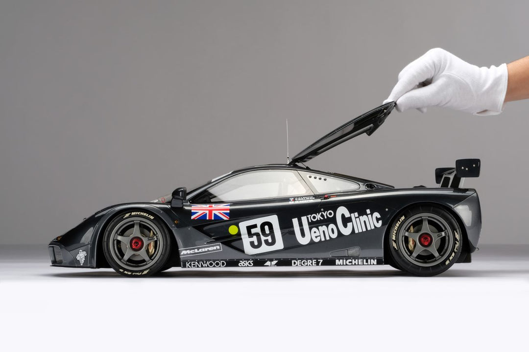 Amalgam 1:8 scale McLaren F1 GTR Le Mans winner 1995 – Revilo Model Cars