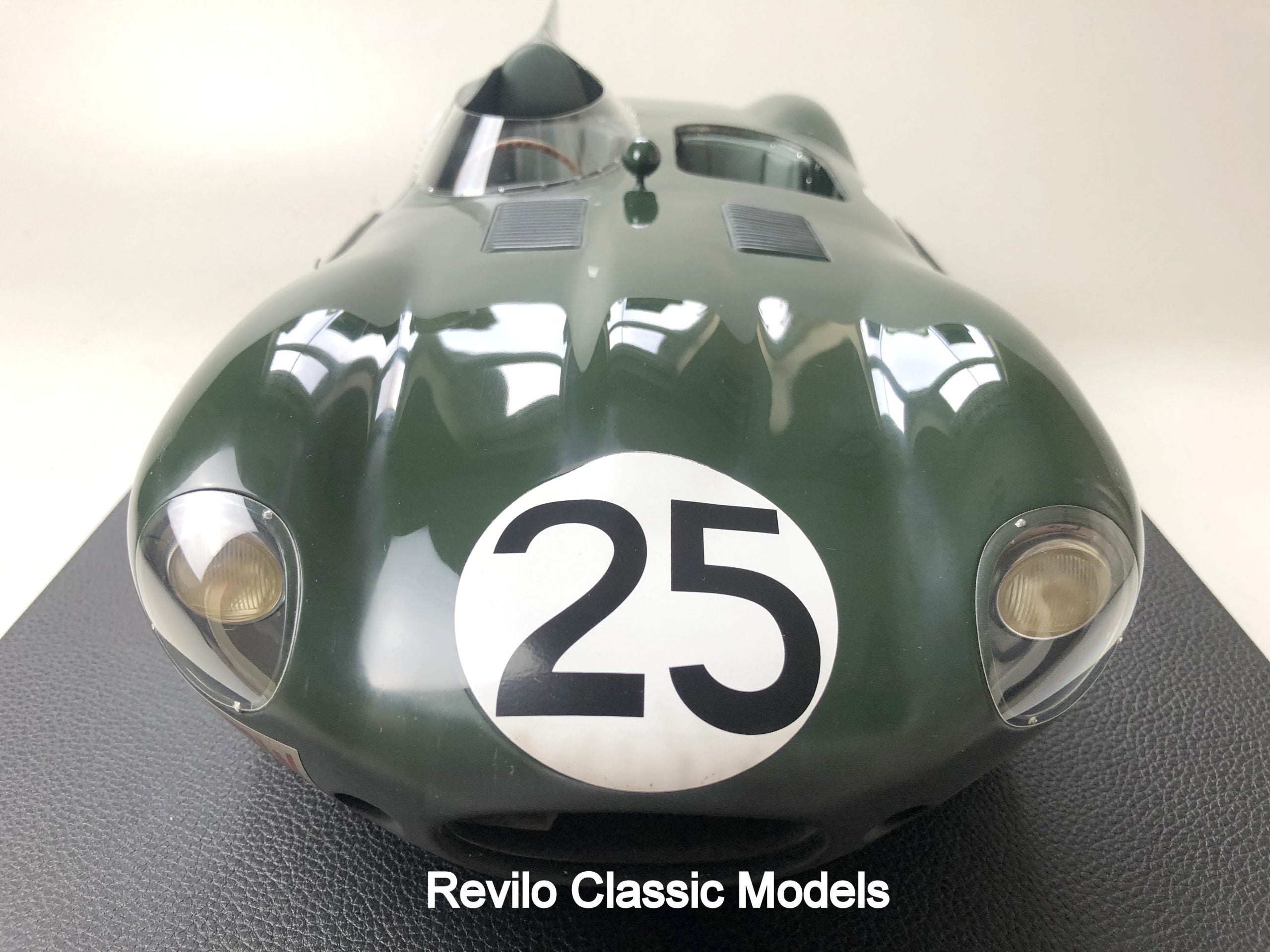 Amalgam 1:8 scale 1956 Jaguar D Type #25 SOLD