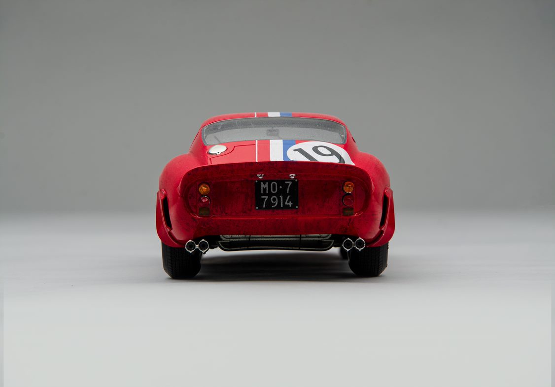 Amalgam Ferrari 250 GTO 1:18 scale Weathered