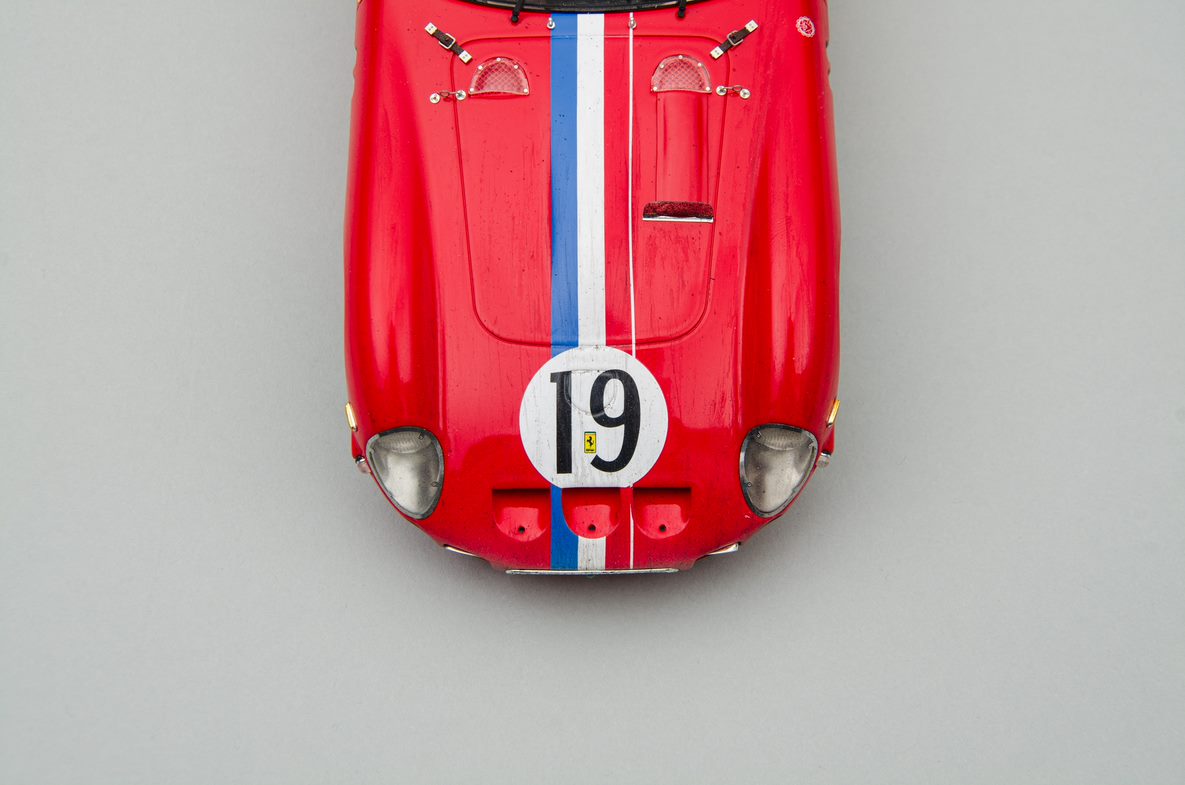 Amalgam Ferrari 250 GTO escala 1:18 Weathered