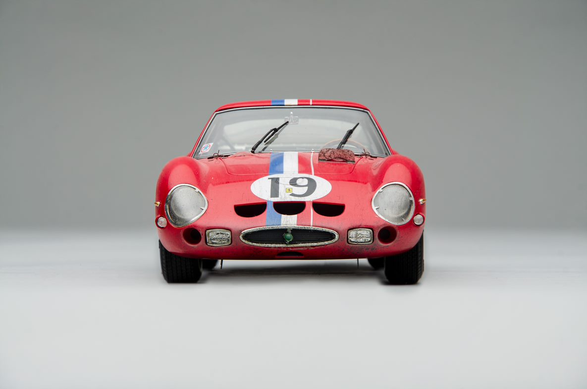 Amalgam Ferrari 250 GTO 1:18 scale Weathered