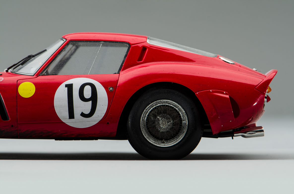 Amalgam Ferrari 250 GTO escala 1:18 Weathered