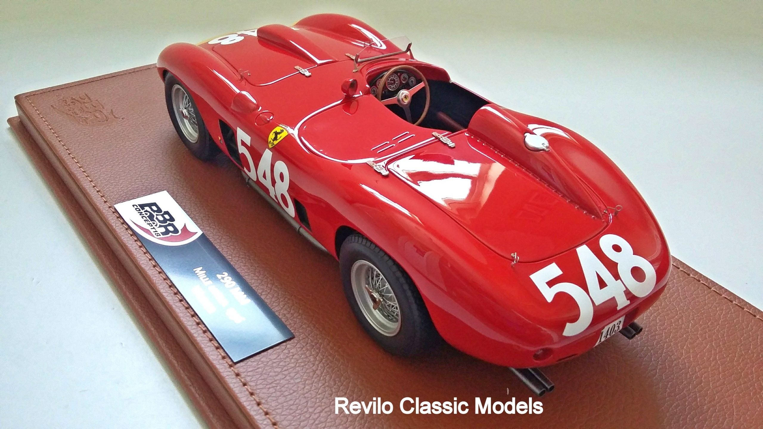 BBR Ferrari 290MM 1956 Mille Miglia winner 1:18 scale
