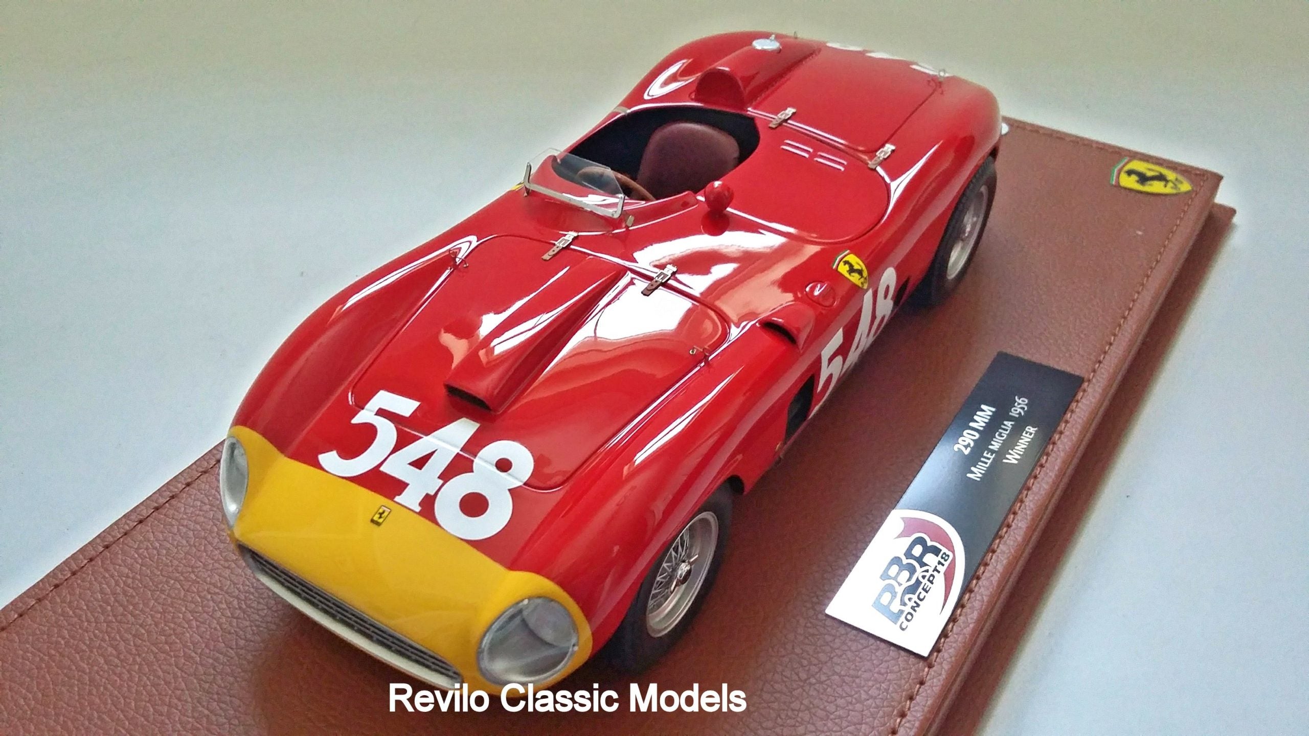BBR Ferrari 290MM 1956 Mille Miglia winner 1:18 scale