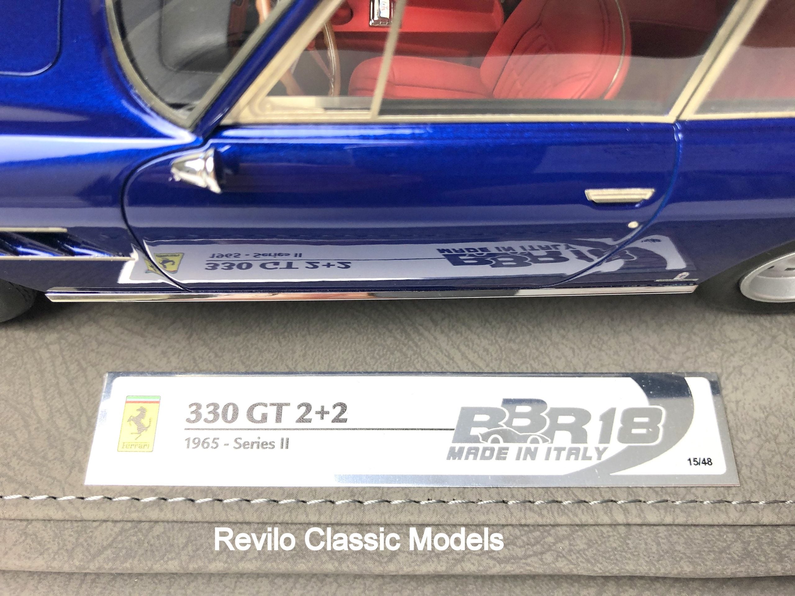 BBR escala 1:18 1965 Ferrari 330 GT