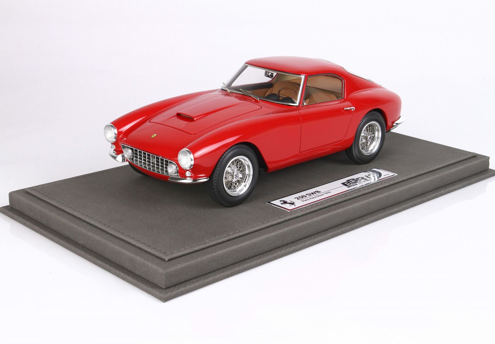 BBR Ferrari 250 SWB escala 1:18 rojo