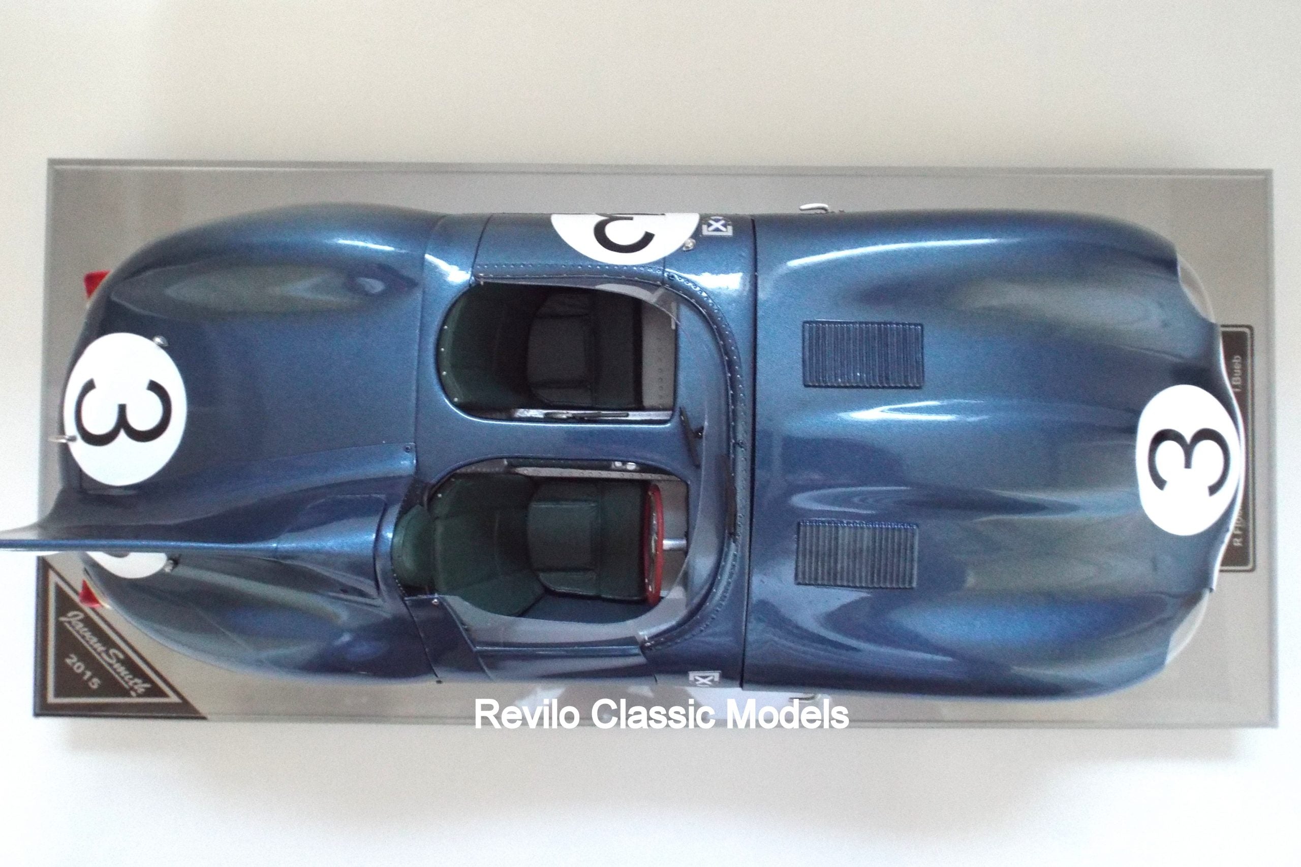 Jaguar D Type 1957 1:8 scale by Javan Smith