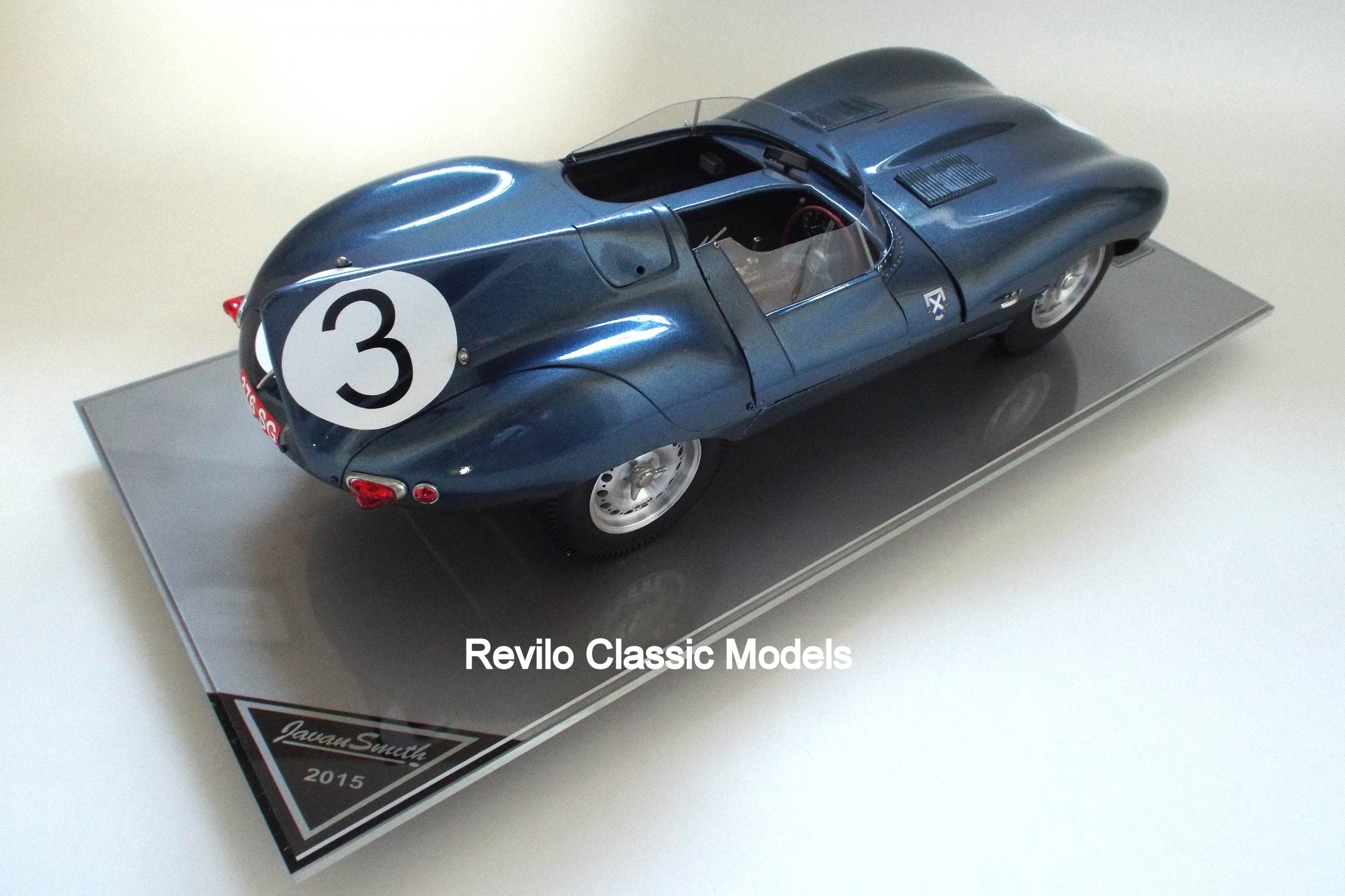 Jaguar D Type 1957 1:8 scale by Javan Smith