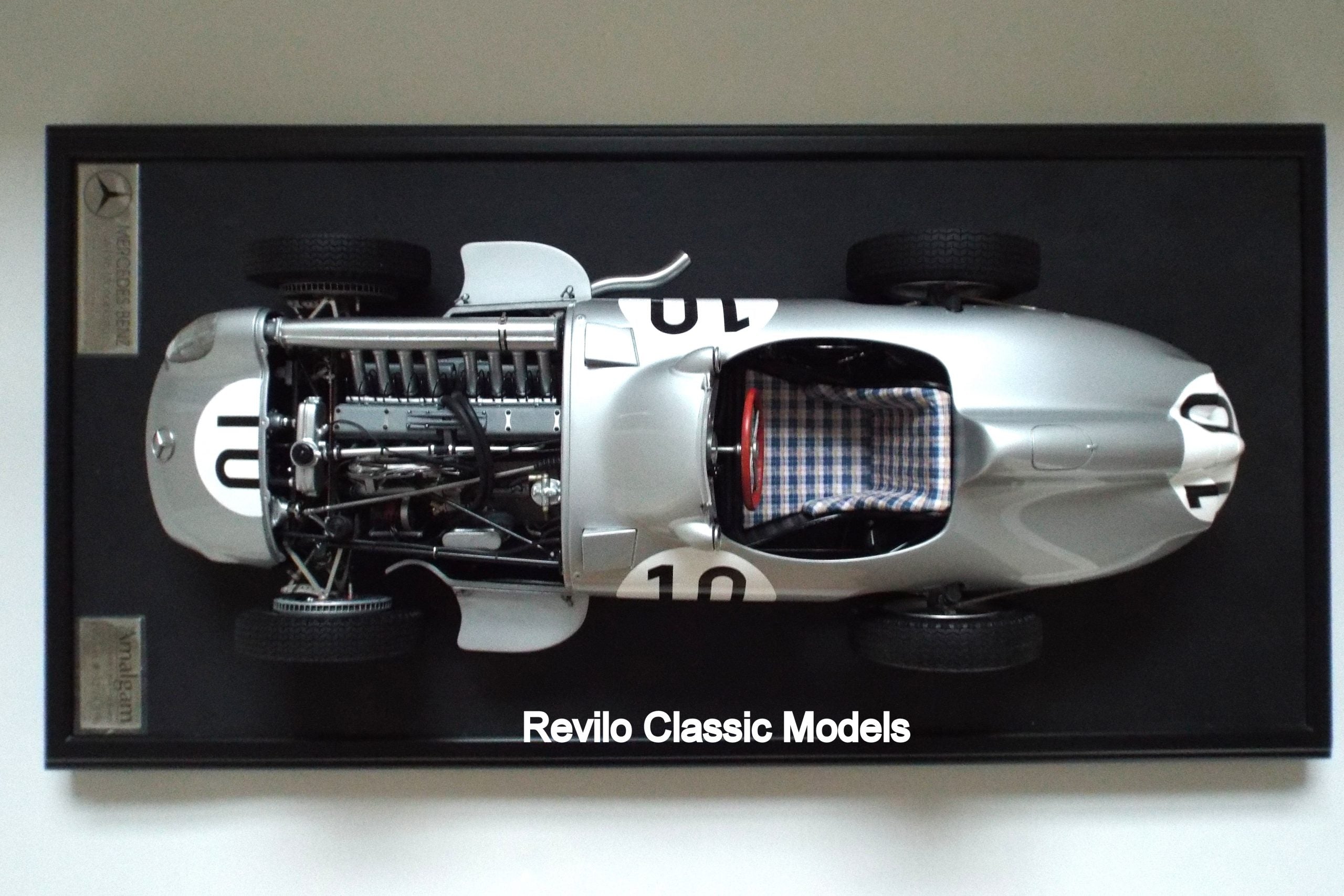 Amalgama escala 1:8 Mercedes W196