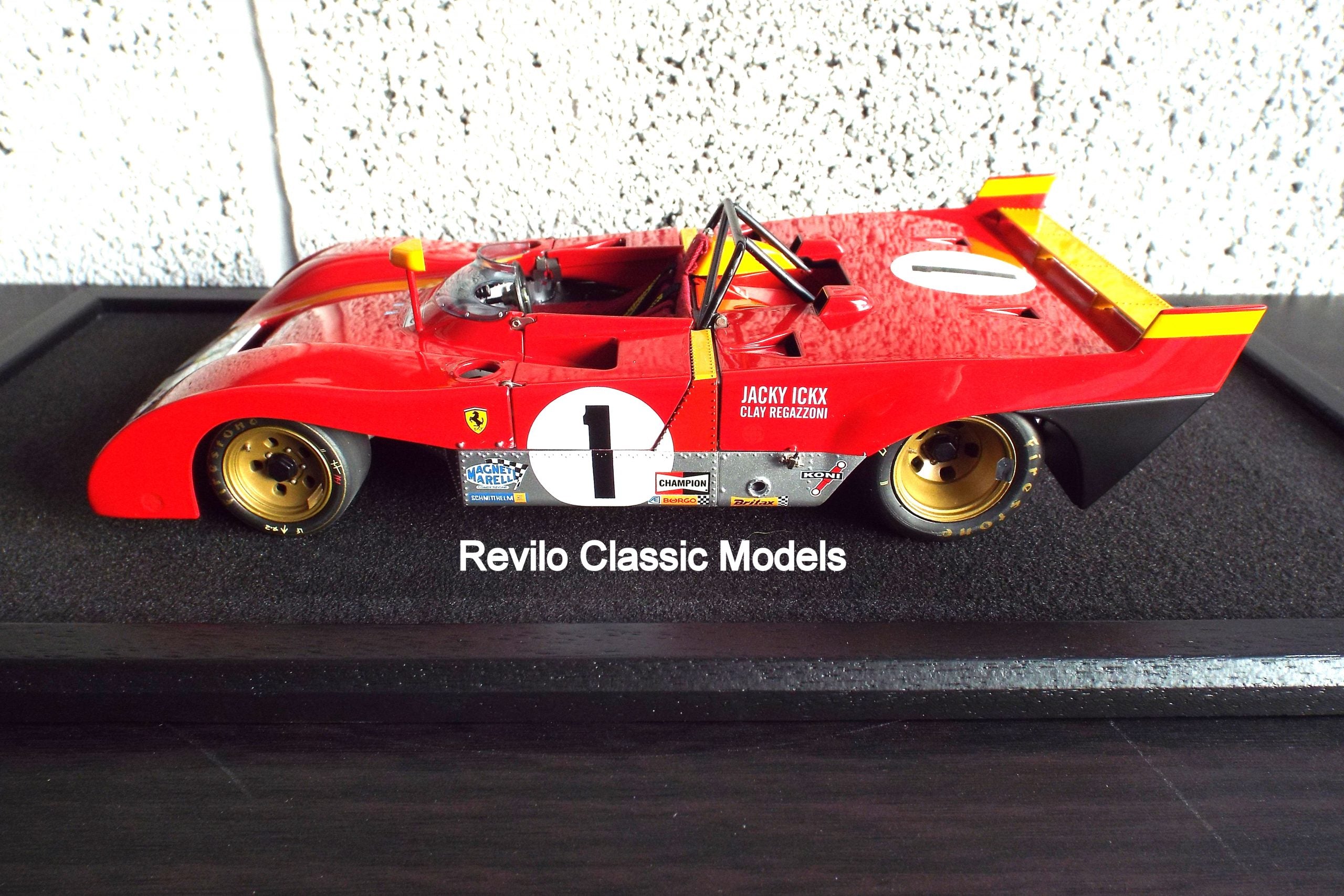 Ferrari 312 PB 1972 ganador de los 1000 km de Monza