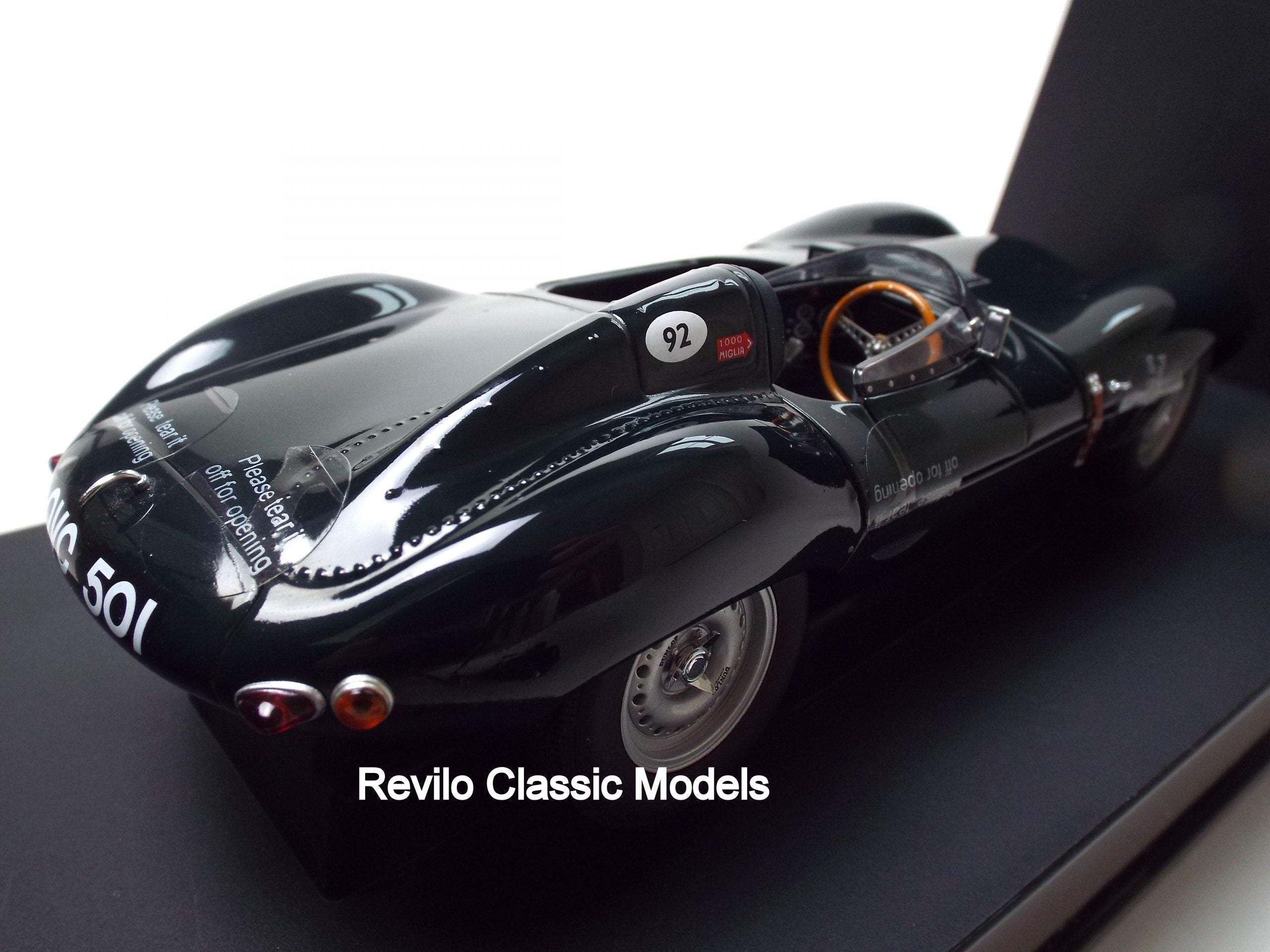 AutoArt 1:18 Jaguar D Type OVC 501