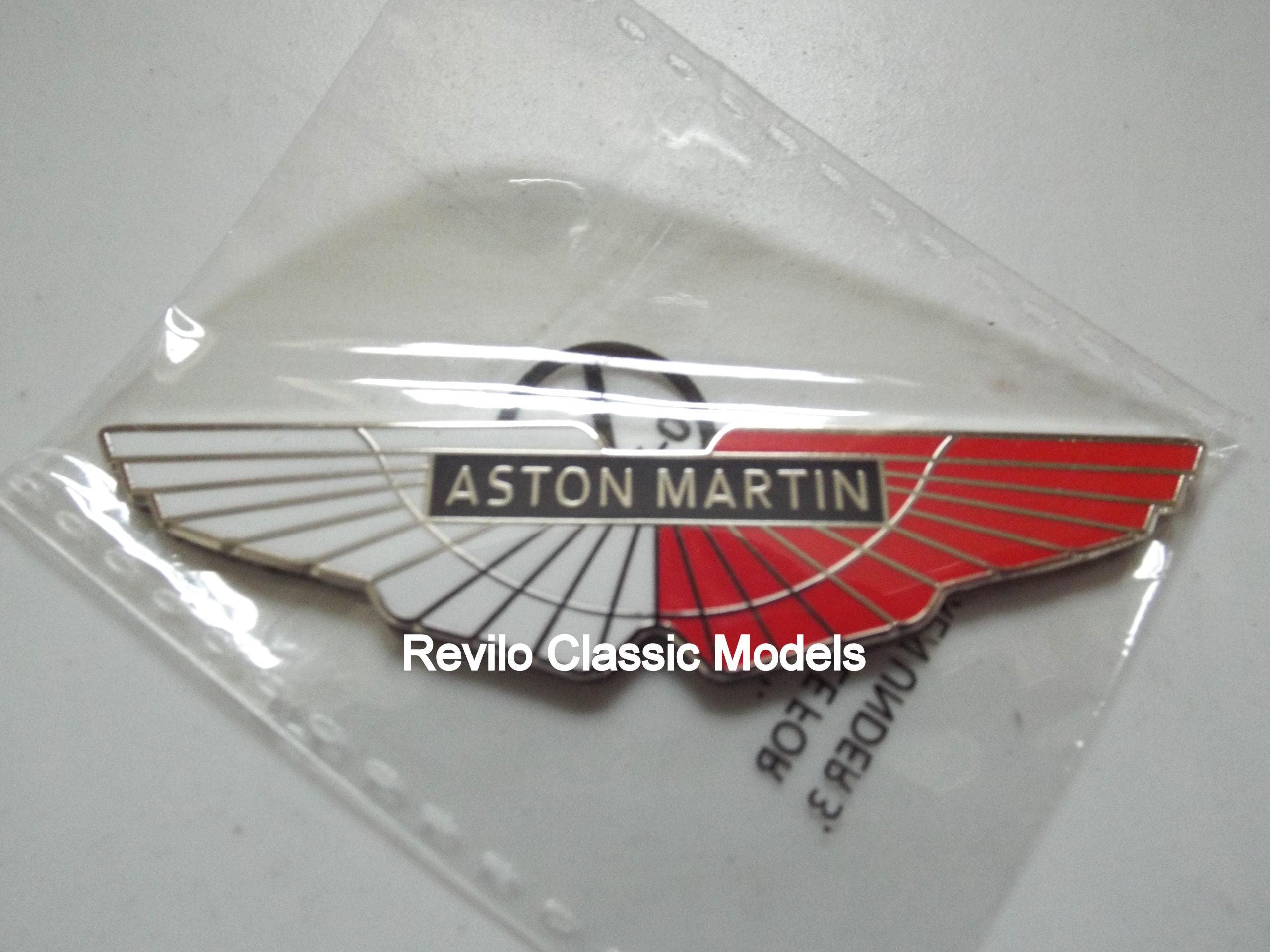 Aston Martin commemorative badges