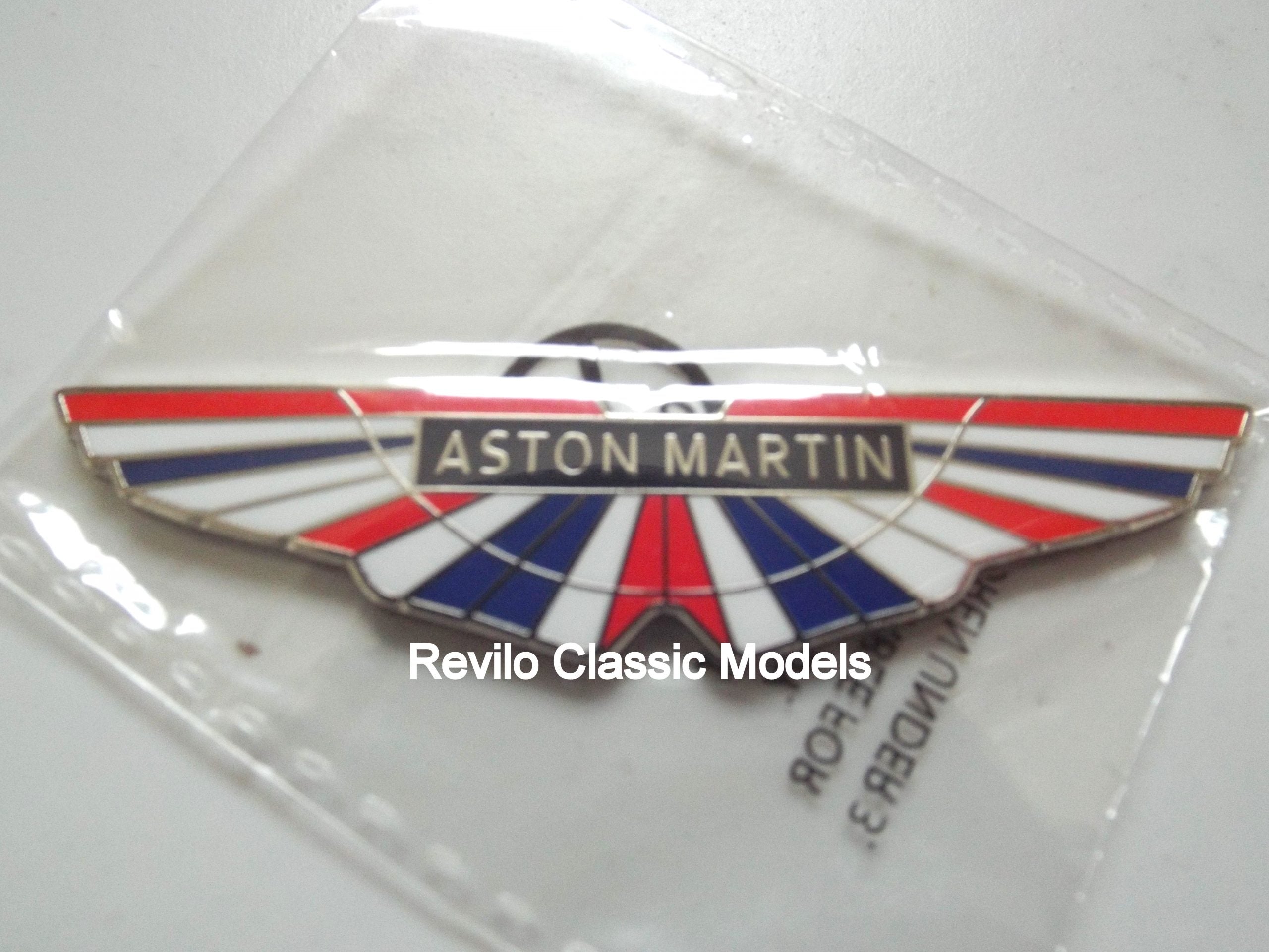 Aston Martin commemorative badges