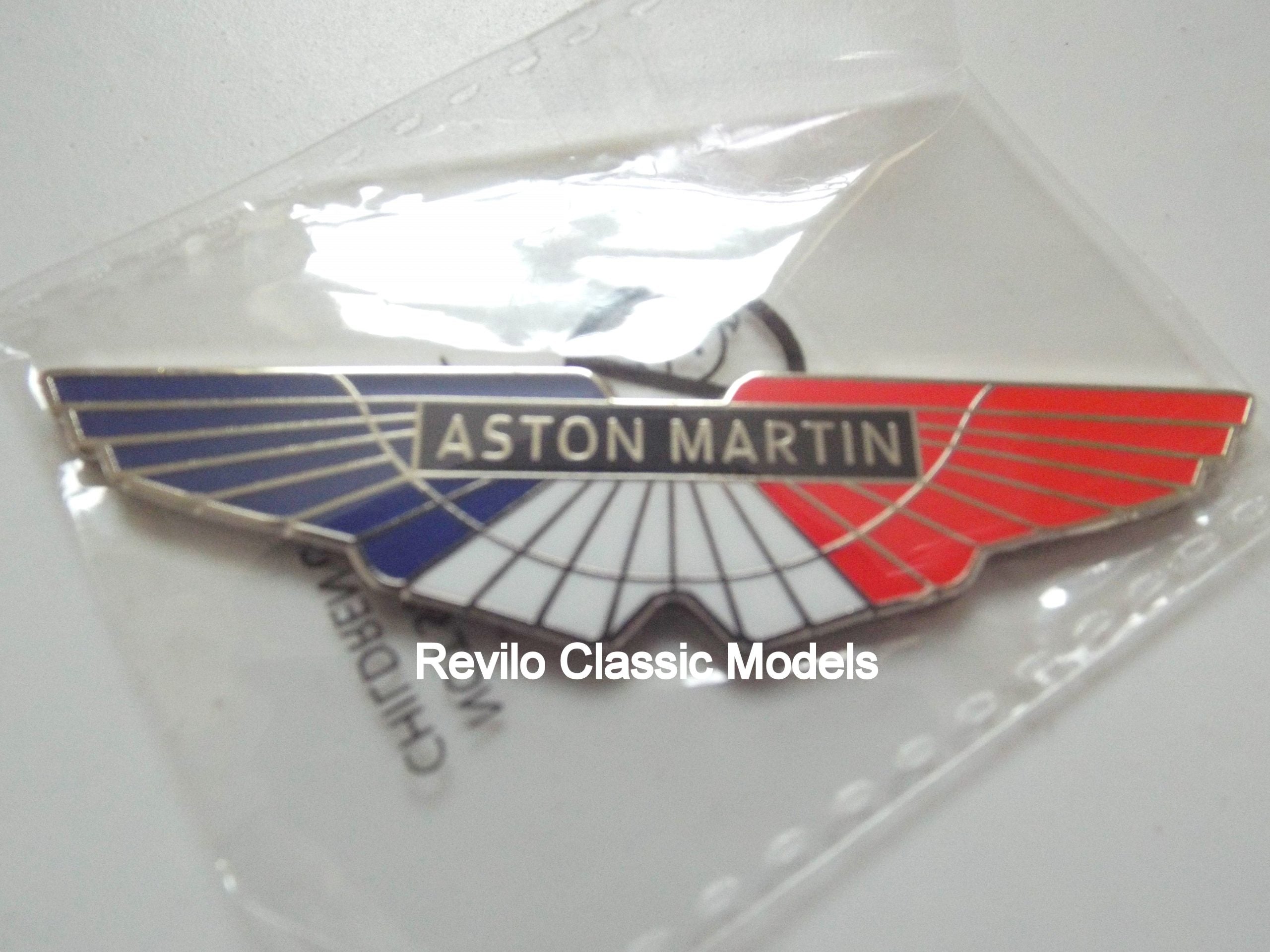 Aston Martin commemorative badges