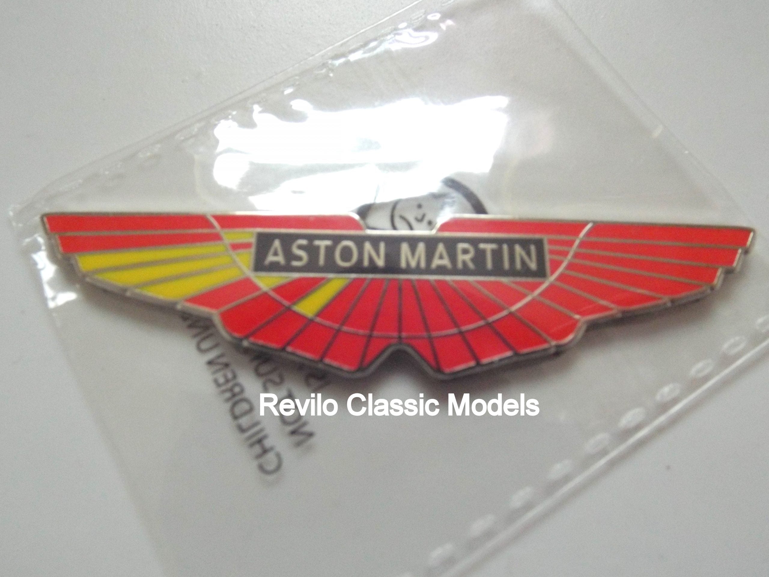 Aston Martin commemorative badges