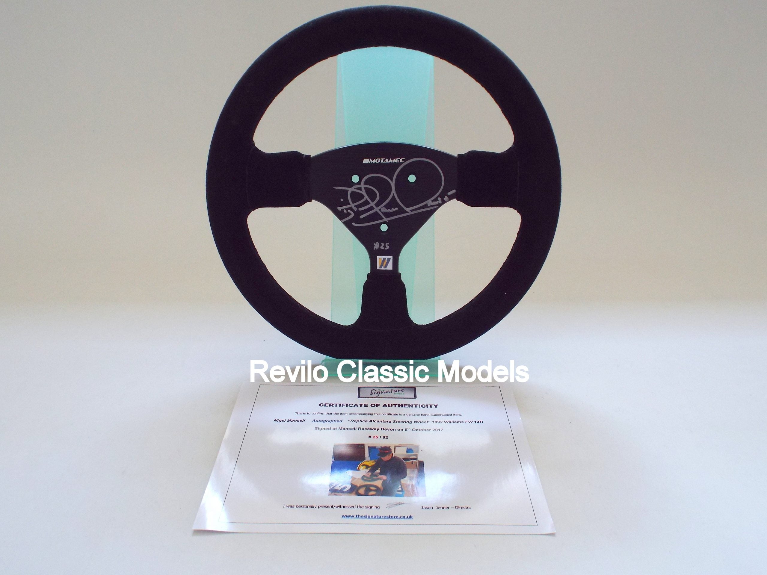 Replica Williams FW14B Steering wheel