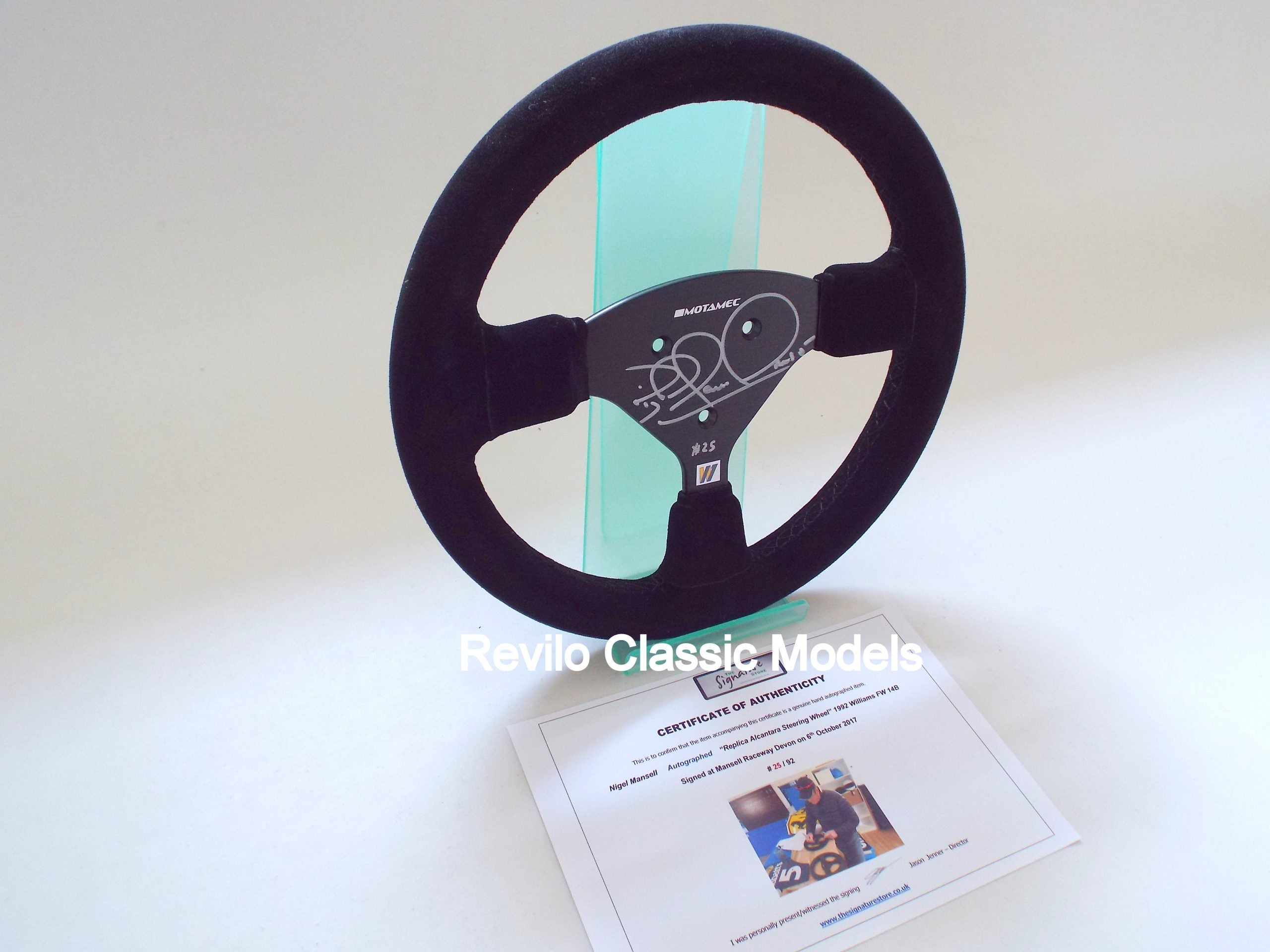 Replica Williams FW14B Steering wheel