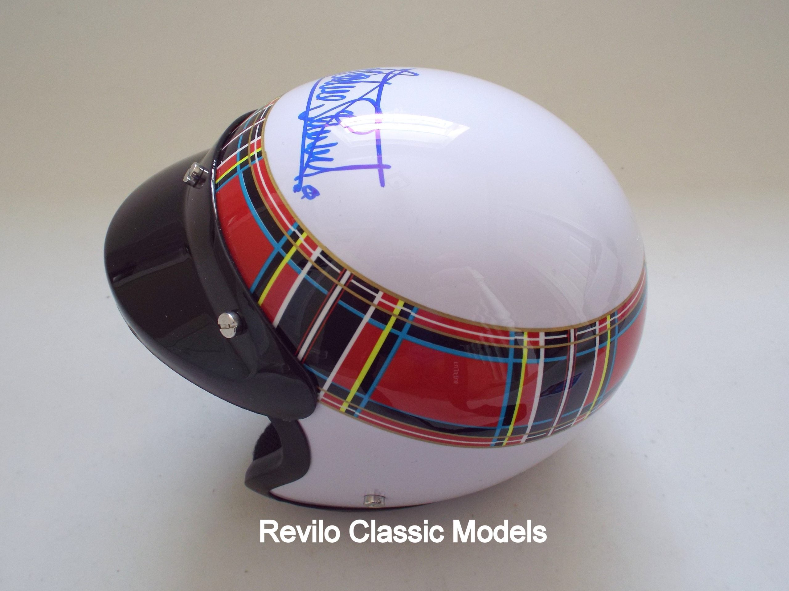 Jackie Stewart, 1:2 half scale helmet