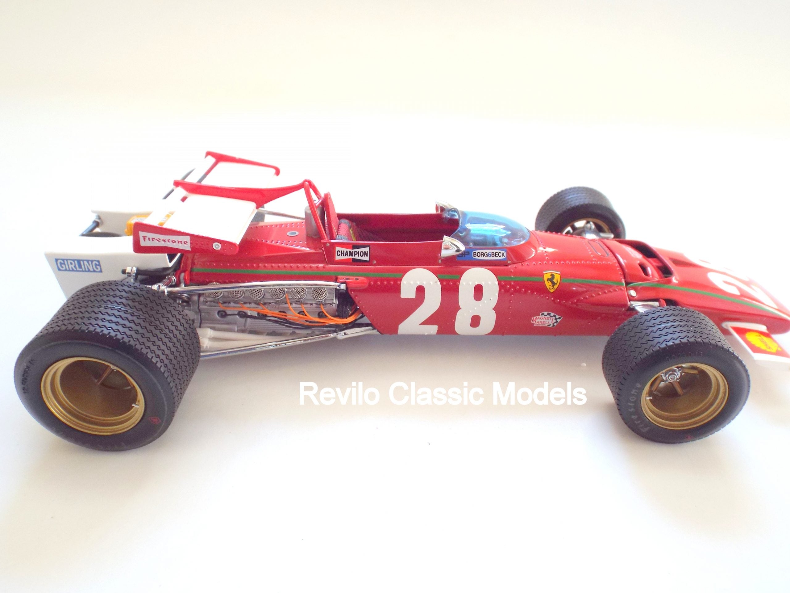 Exoto 97066 1:18 1970 Ferrari 312B Guinti #28