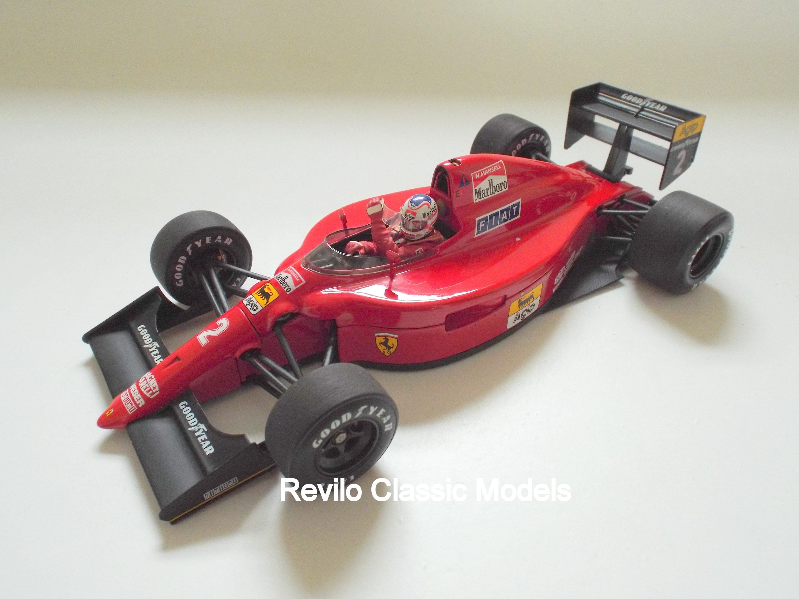 Ferrari 641/2 Nigel Mansell 1:18 scale Portugal 1990 winner GPC97102