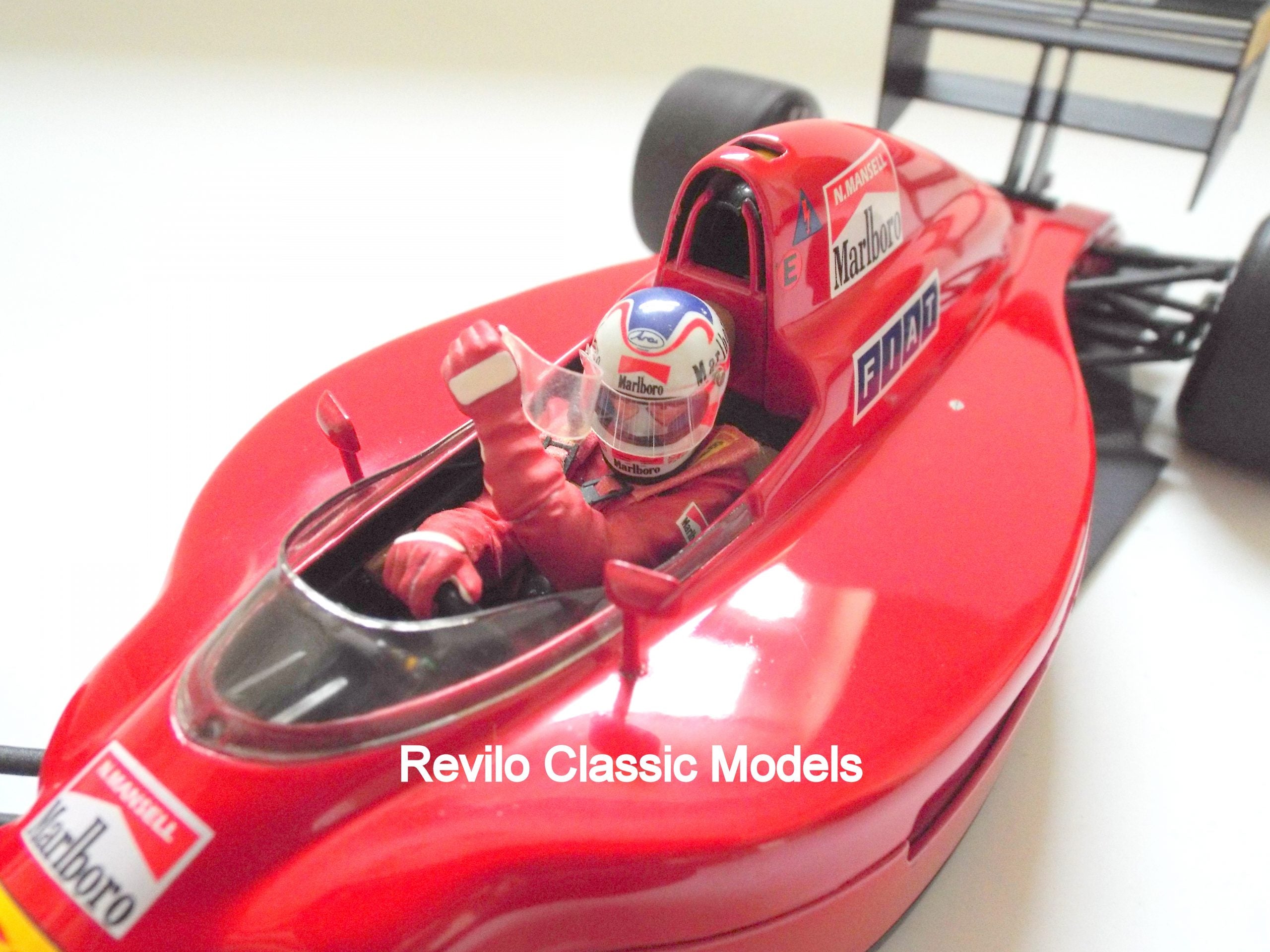 Ferrari 641/2 Nigel Mansell 1:18 scale Portugal 1990 winner GPC97102