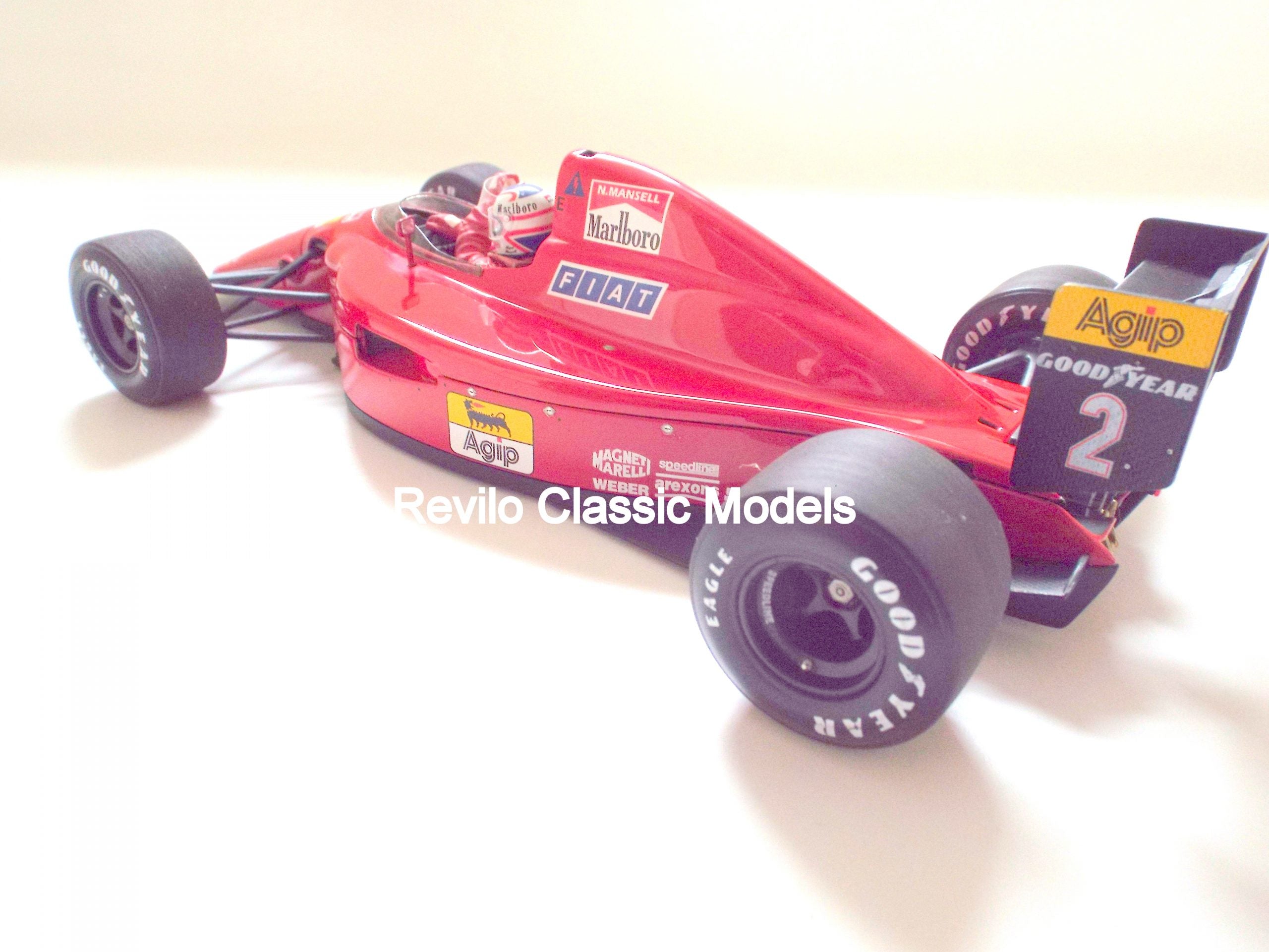 Ferrari 641/2 Nigel Mansell 1:18 scale Portugal 1990 winner GPC97102