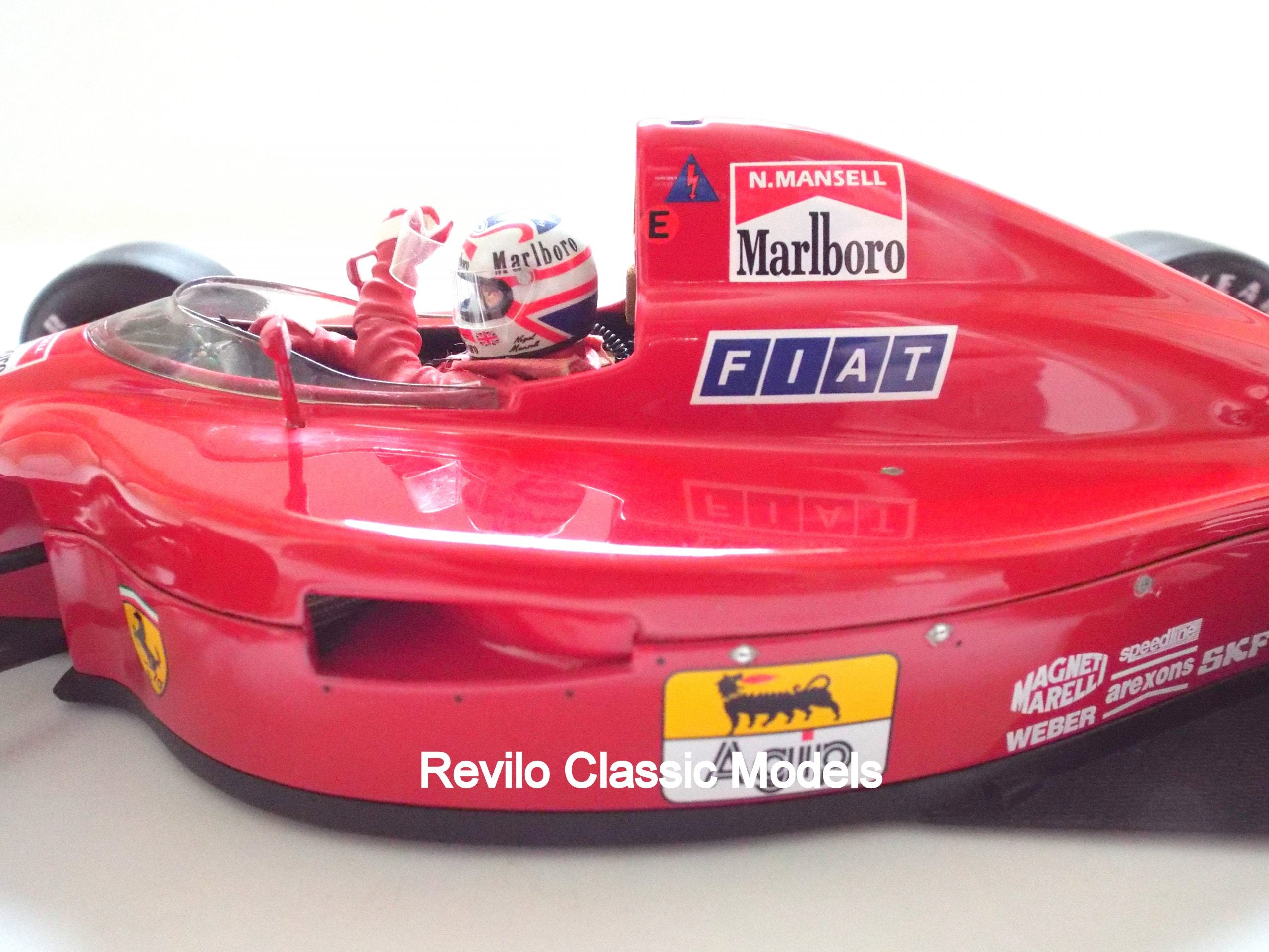 Ferrari 641/2 Nigel Mansell 1:18 scale Portugal 1990 winner GPC97102